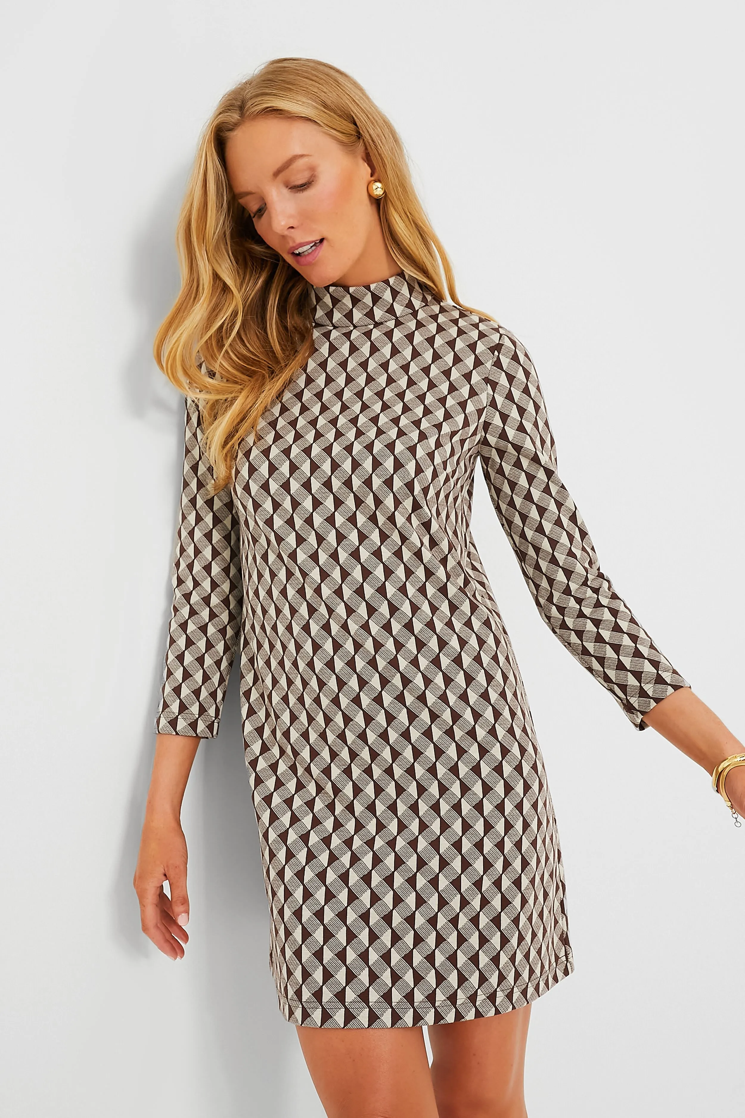 Birch Domino Mod Ellie Dress sold by Tuckernuck