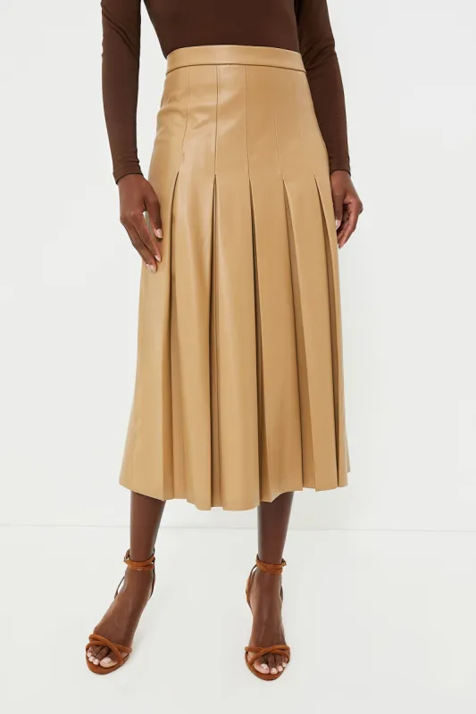 Khaki Herson Skirt sold by Tuckernuck