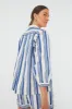 French Blue Stripe Alix Top sold by Tuckernuck