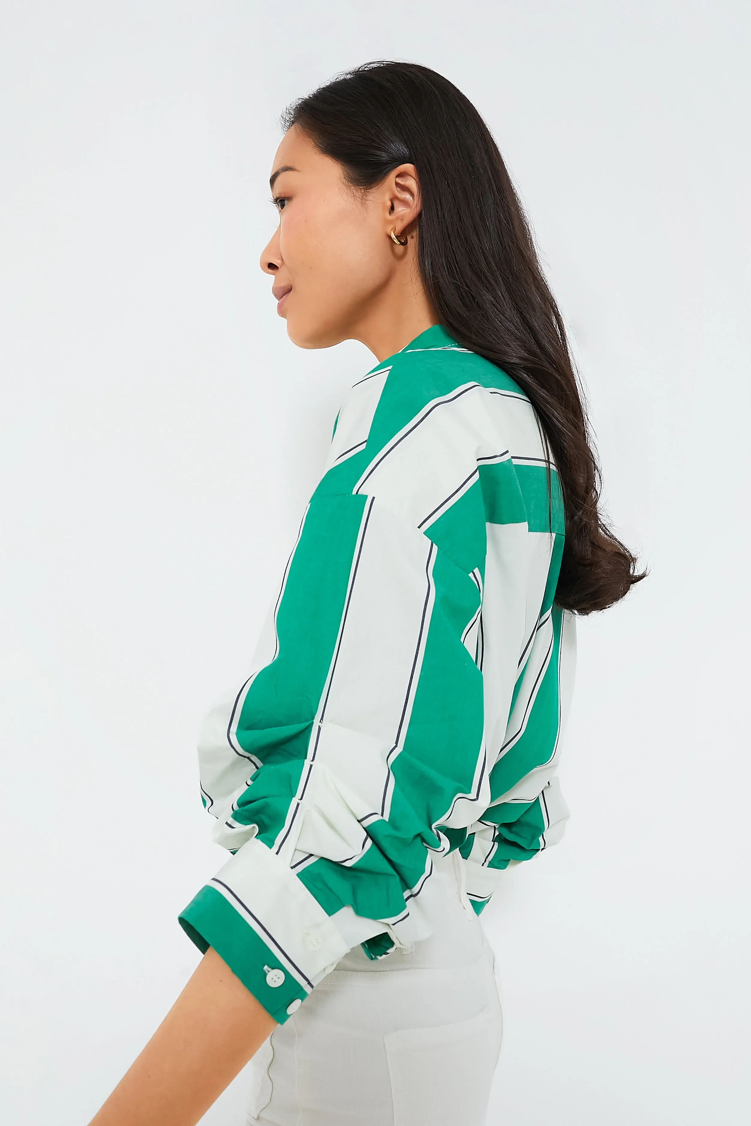 Bungalow Stripe Traverse Bodysuit sold by Tuckernuck product image thumbnail 3