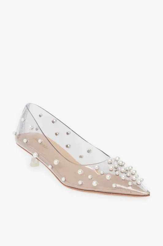 Clear Roxy Pearl Pump sold by Tuckernuck