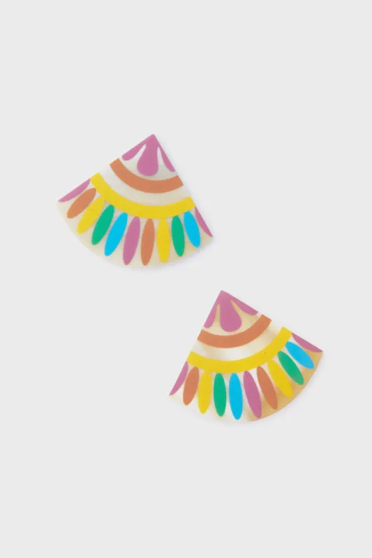 Multi Spanish Tile Earrings sold by Tuckernuck
