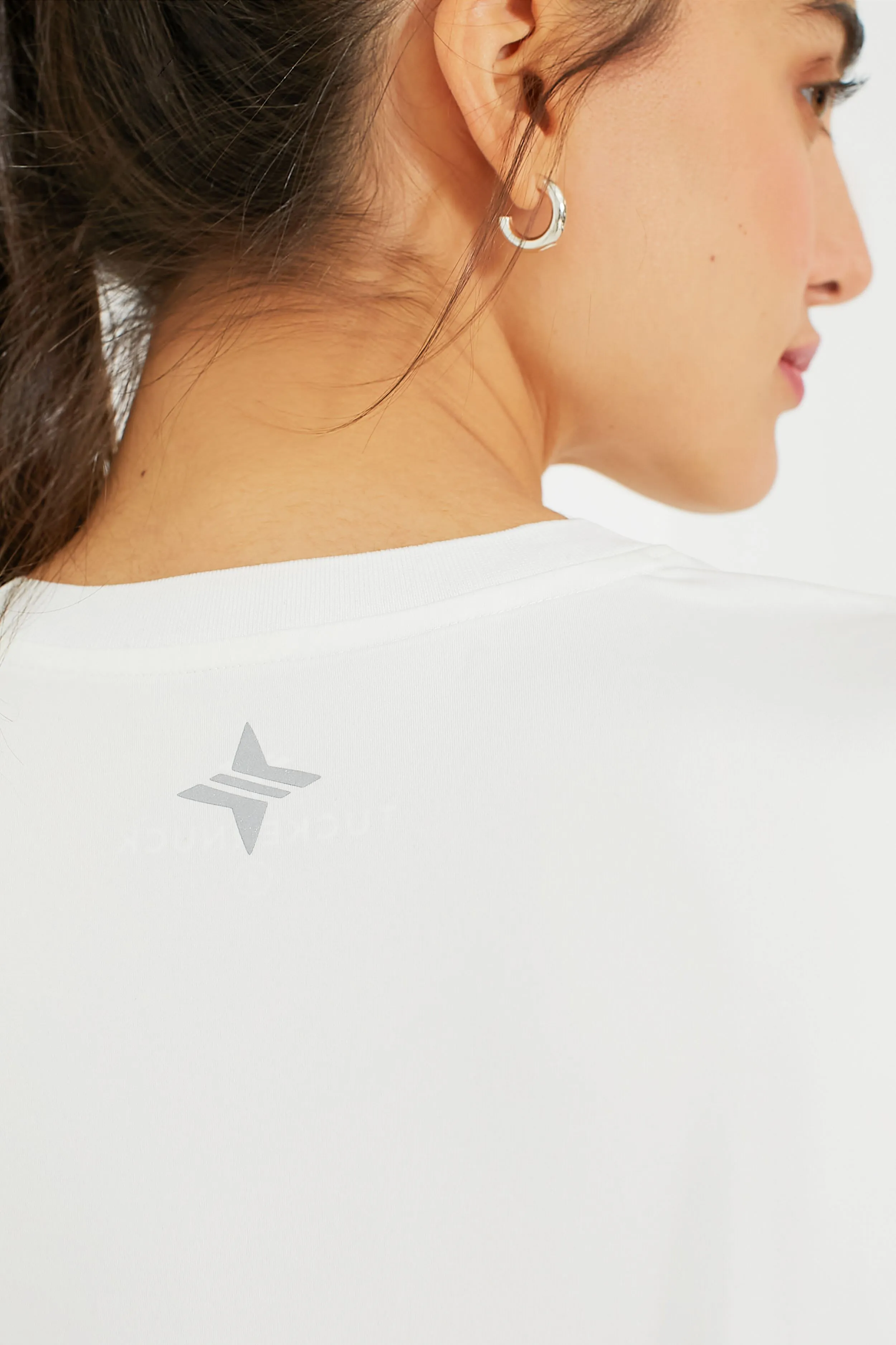 White Short Sleeve Ryan Boyfriend Tee sold by Tuckernuck product image thumbnail 5