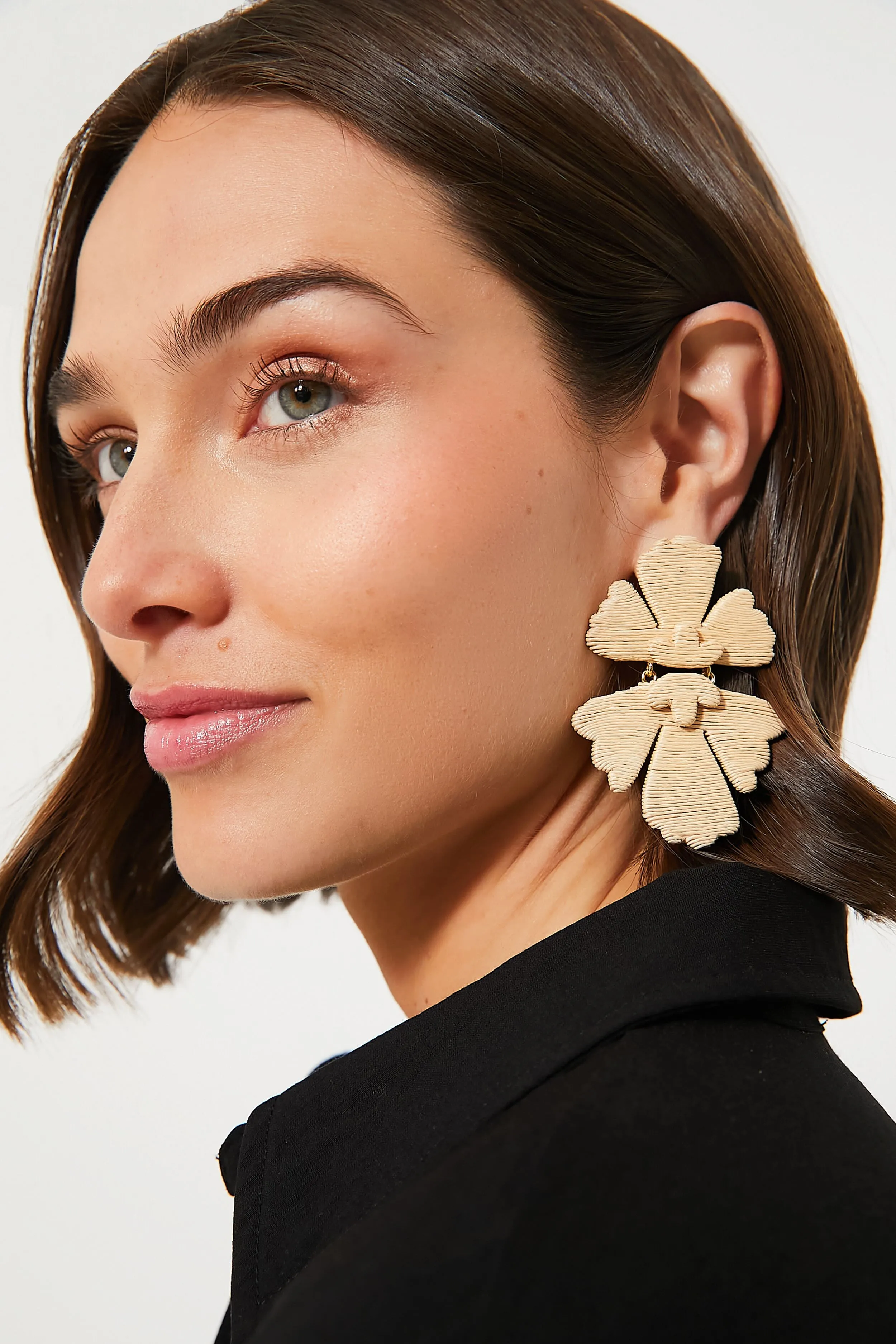 Raffia Bea Earrings sold by Tuckernuck product image thumbnail 2