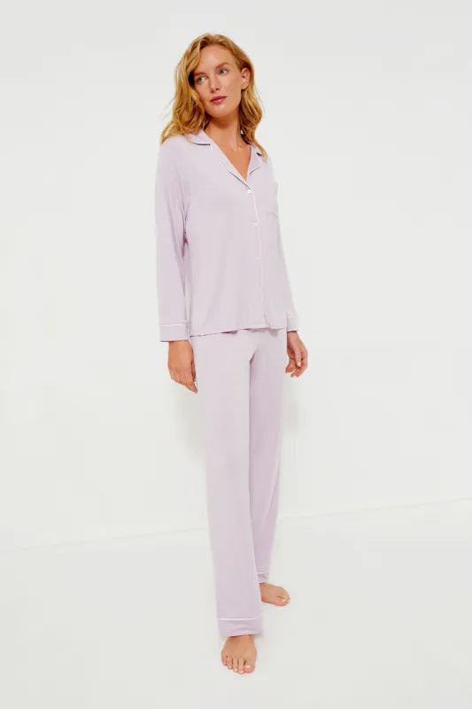 Lavender Gisele Long PJ Set sold by Tuckernuck