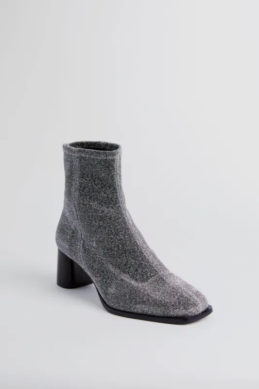 Silver Textile Margret Boots sold by Tuckernuck