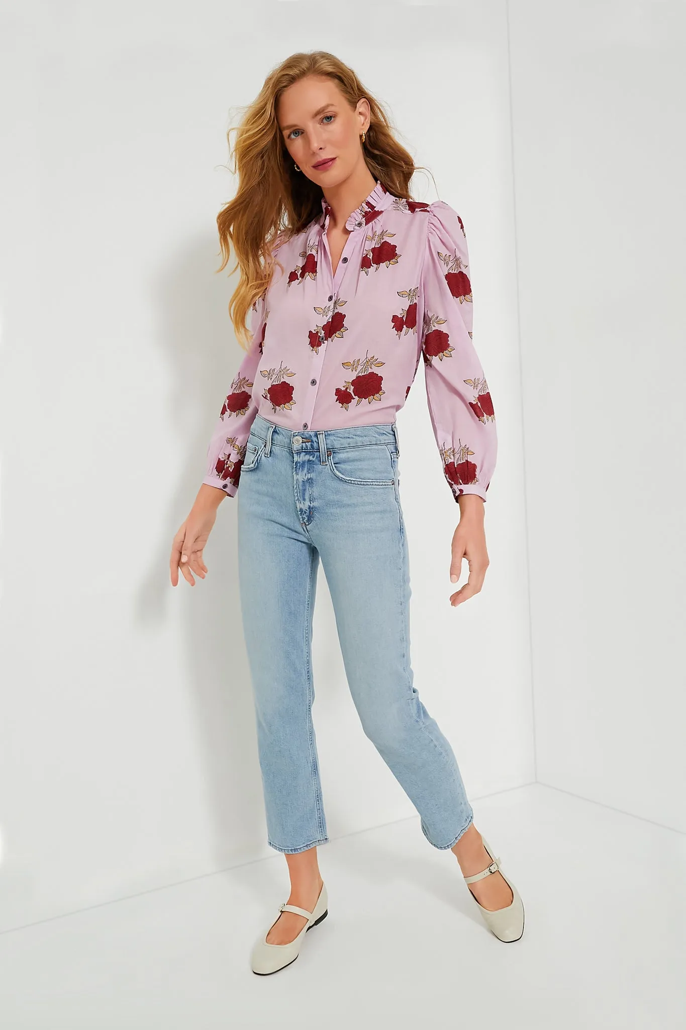 Pink Ruby Annabel Rosette Shirt sold by Tuckernuck product image thumbnail 2