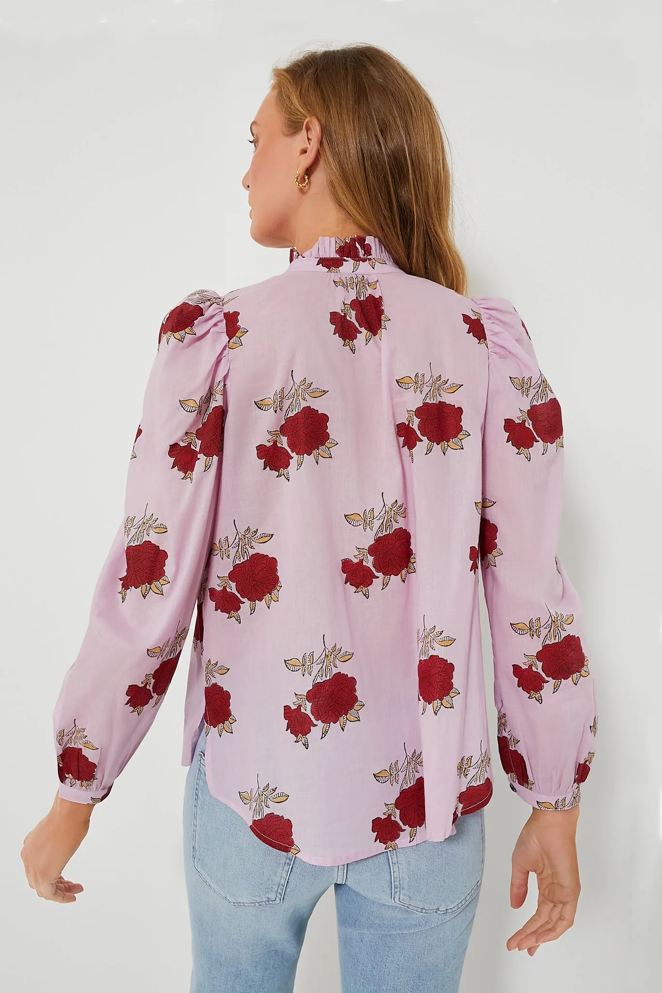 Pink Ruby Annabel Rosette Shirt sold by Tuckernuck product image thumbnail 4