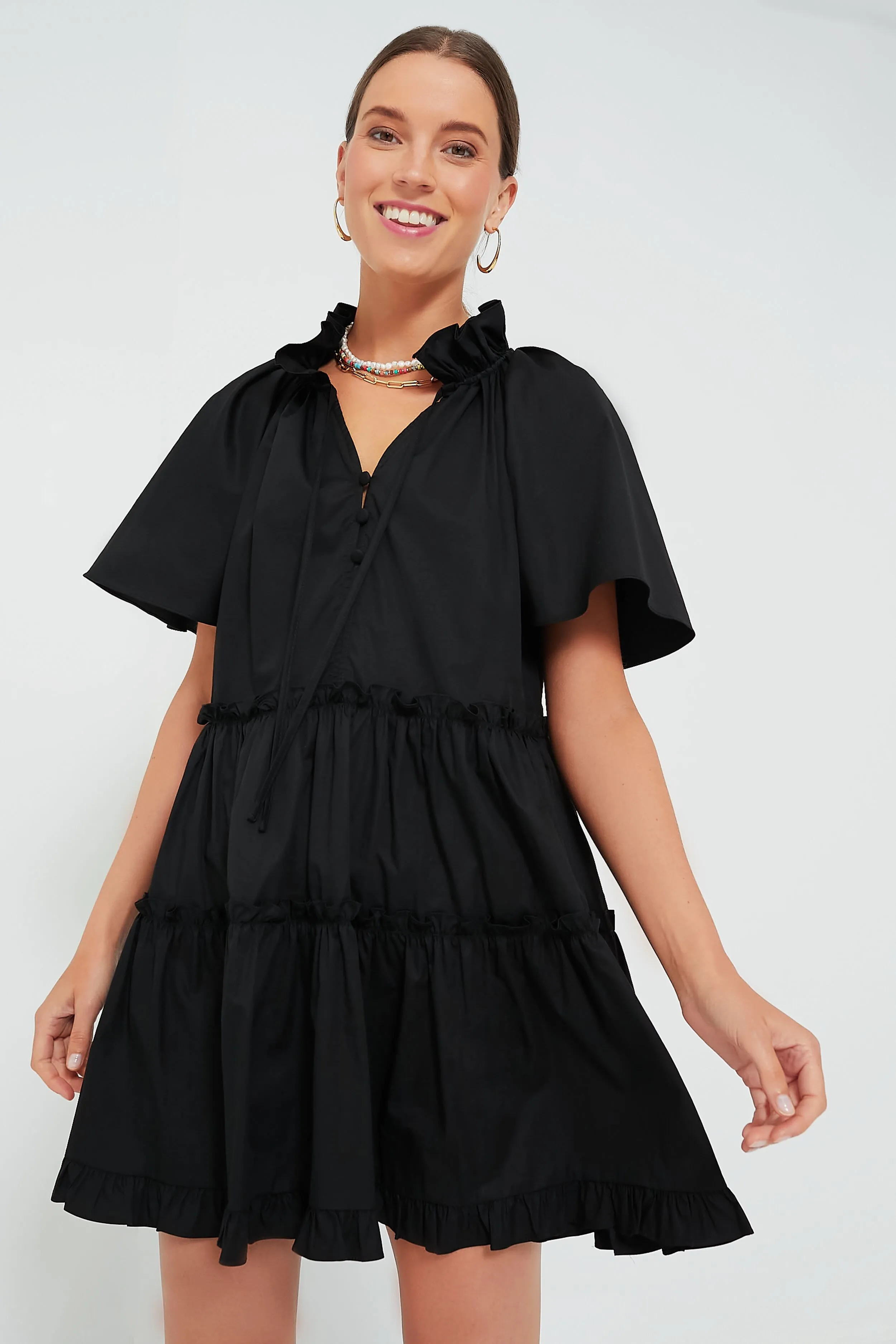 Black Adeline Dress sold by Tuckernuck