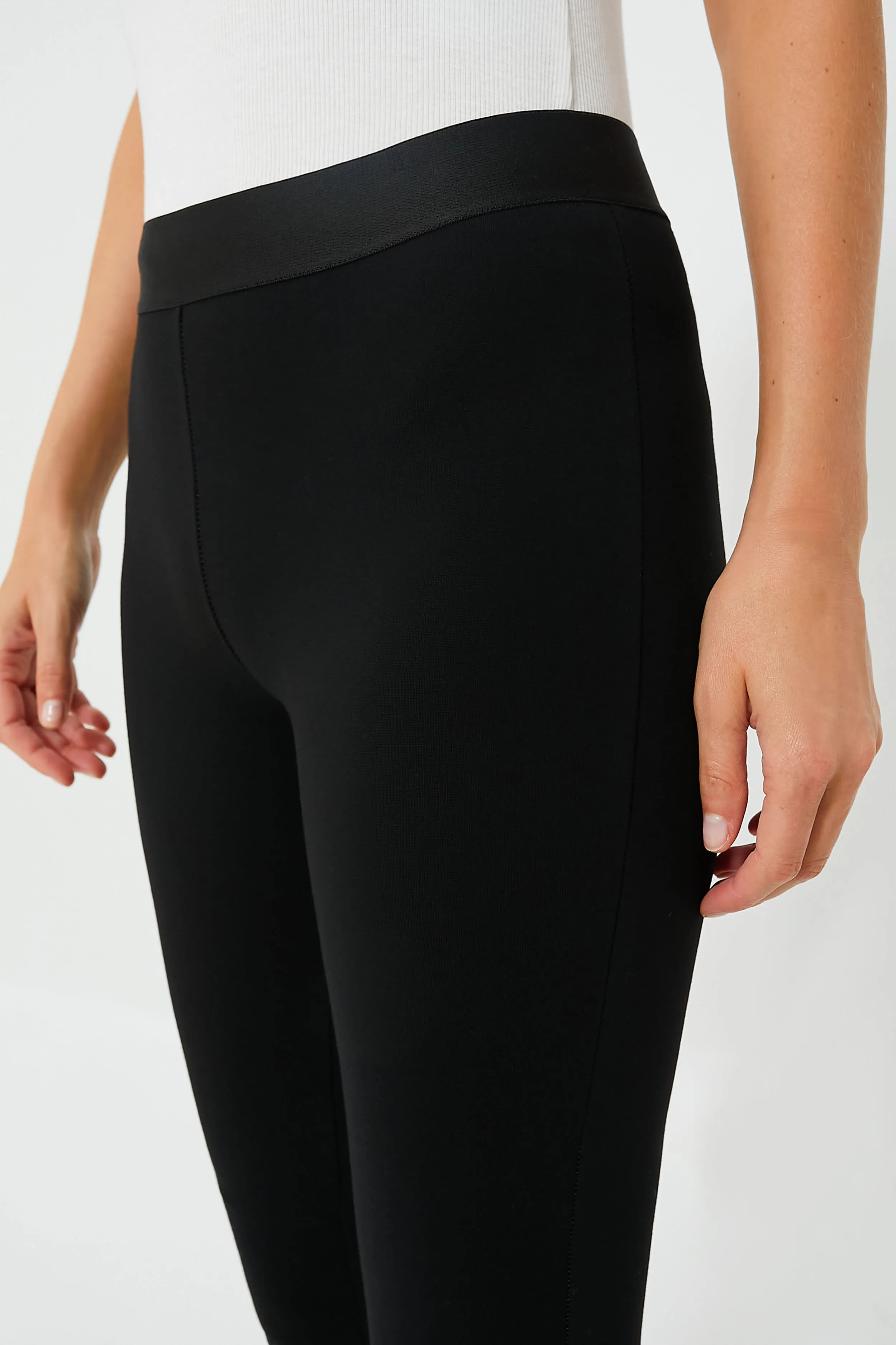 Black Ponte Layering Pant 3 sold by Tuckernuck product image thumbnail 5