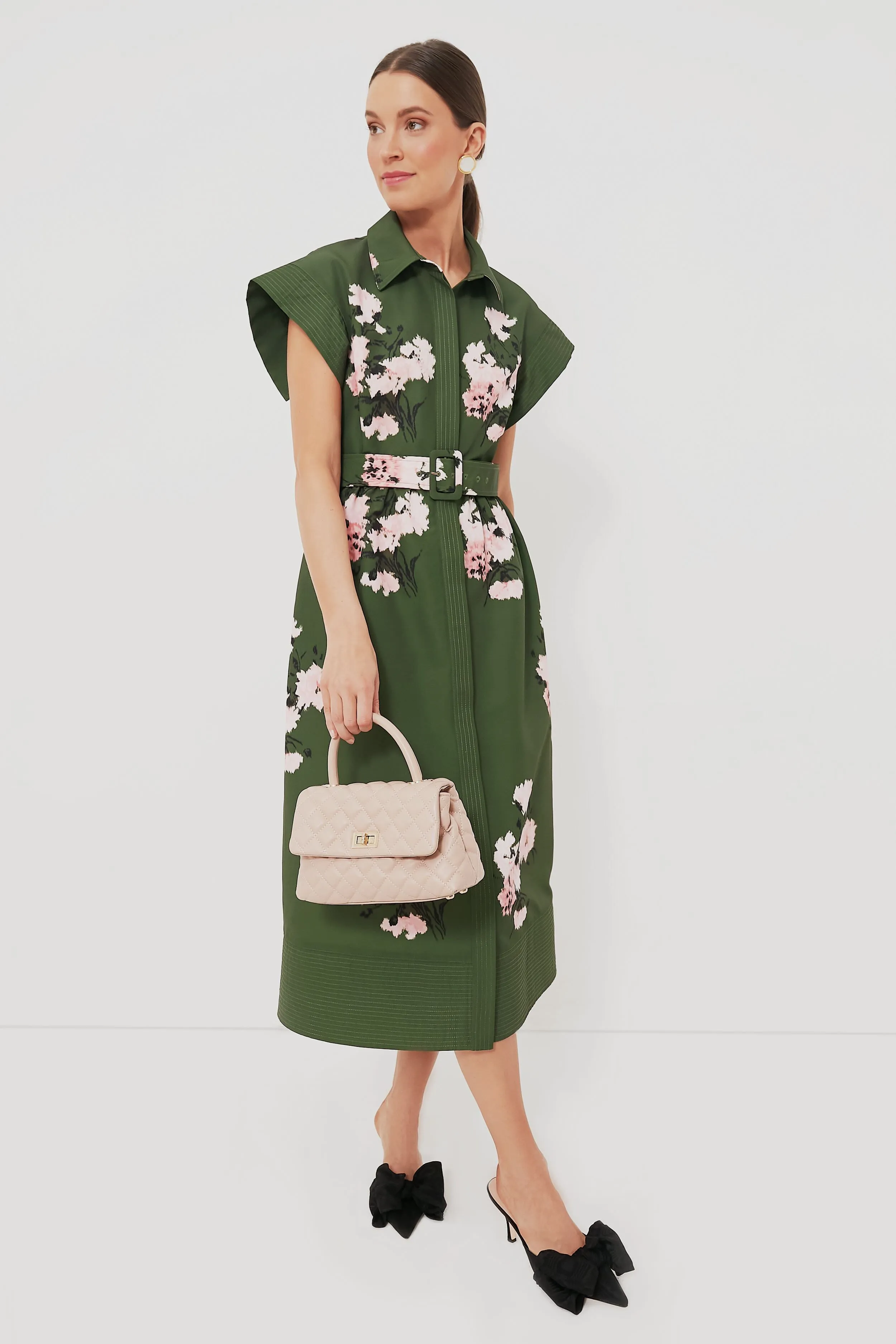 Black Margot Bow Heels sold by Tuckernuck product image thumbnail 2