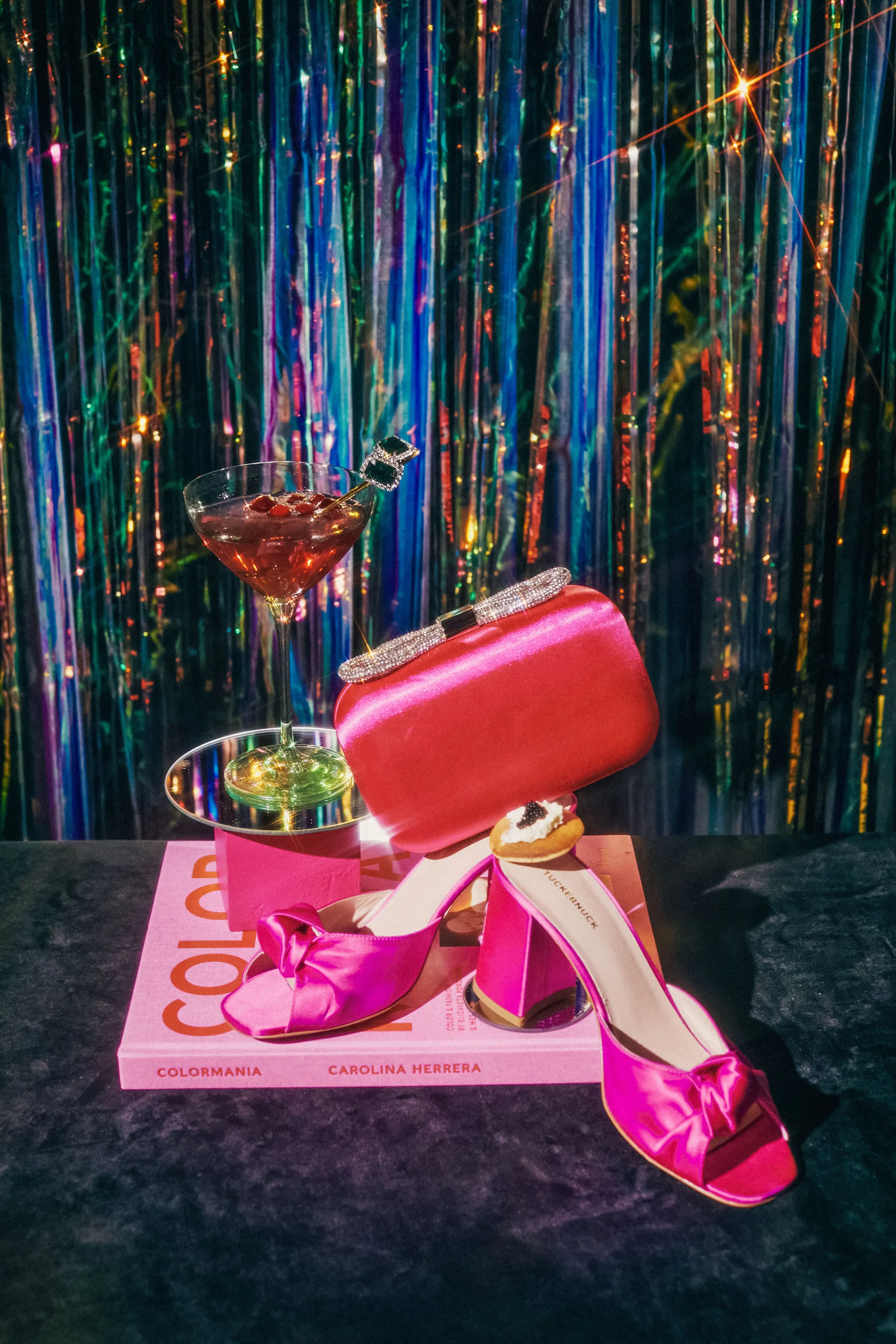 Emerald Diana Stud Earrings sold by Tuckernuck product image thumbnail 5