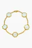 Gold Flower Chain Bracelet sold by Tuckernuck