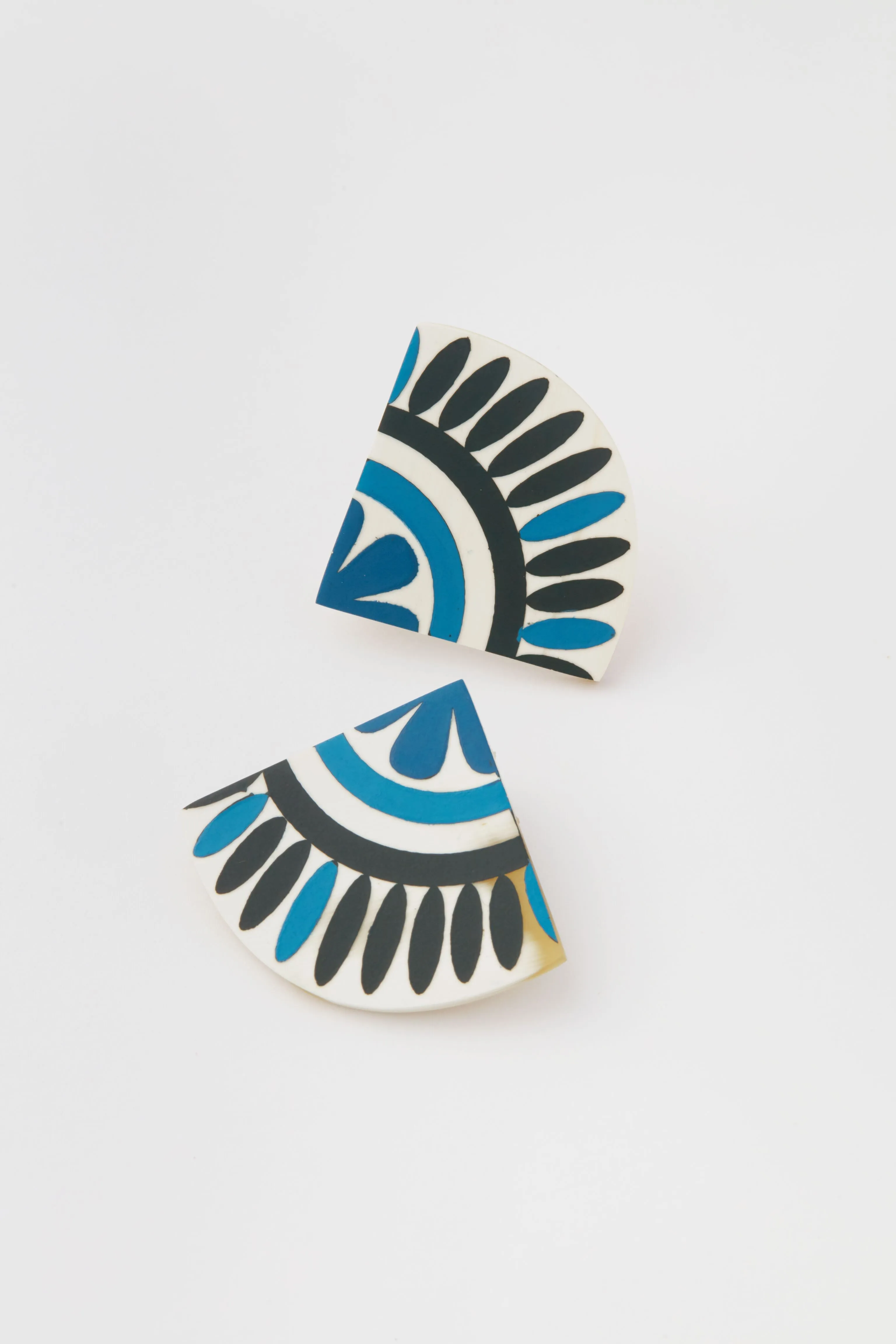 Sea Blue Tile Earrings sold by Tuckernuck product image thumbnail 4