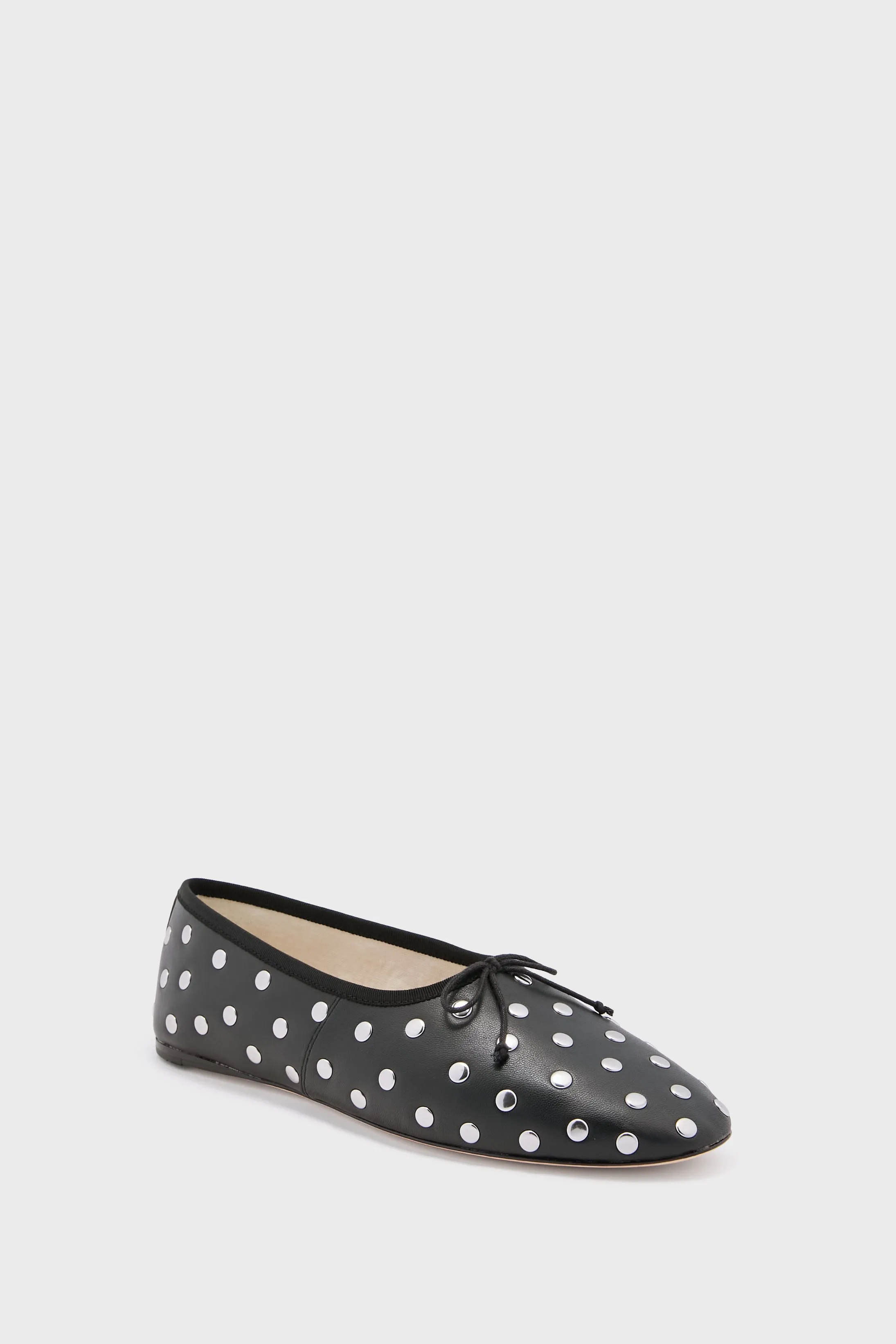 Black Nickel Studded Landon Flats sold by Tuckernuck
