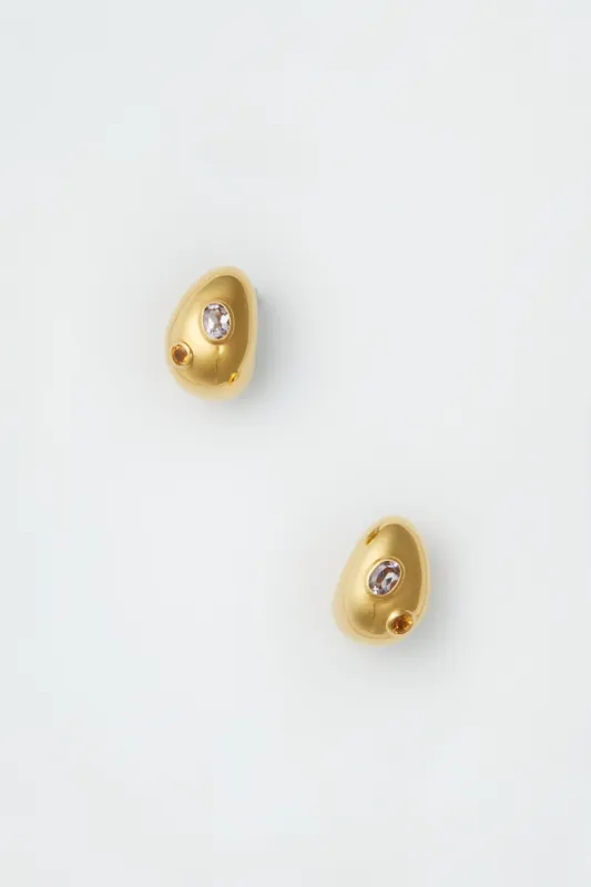 Studded Gold Mini Arp Earrings sold by Tuckernuck