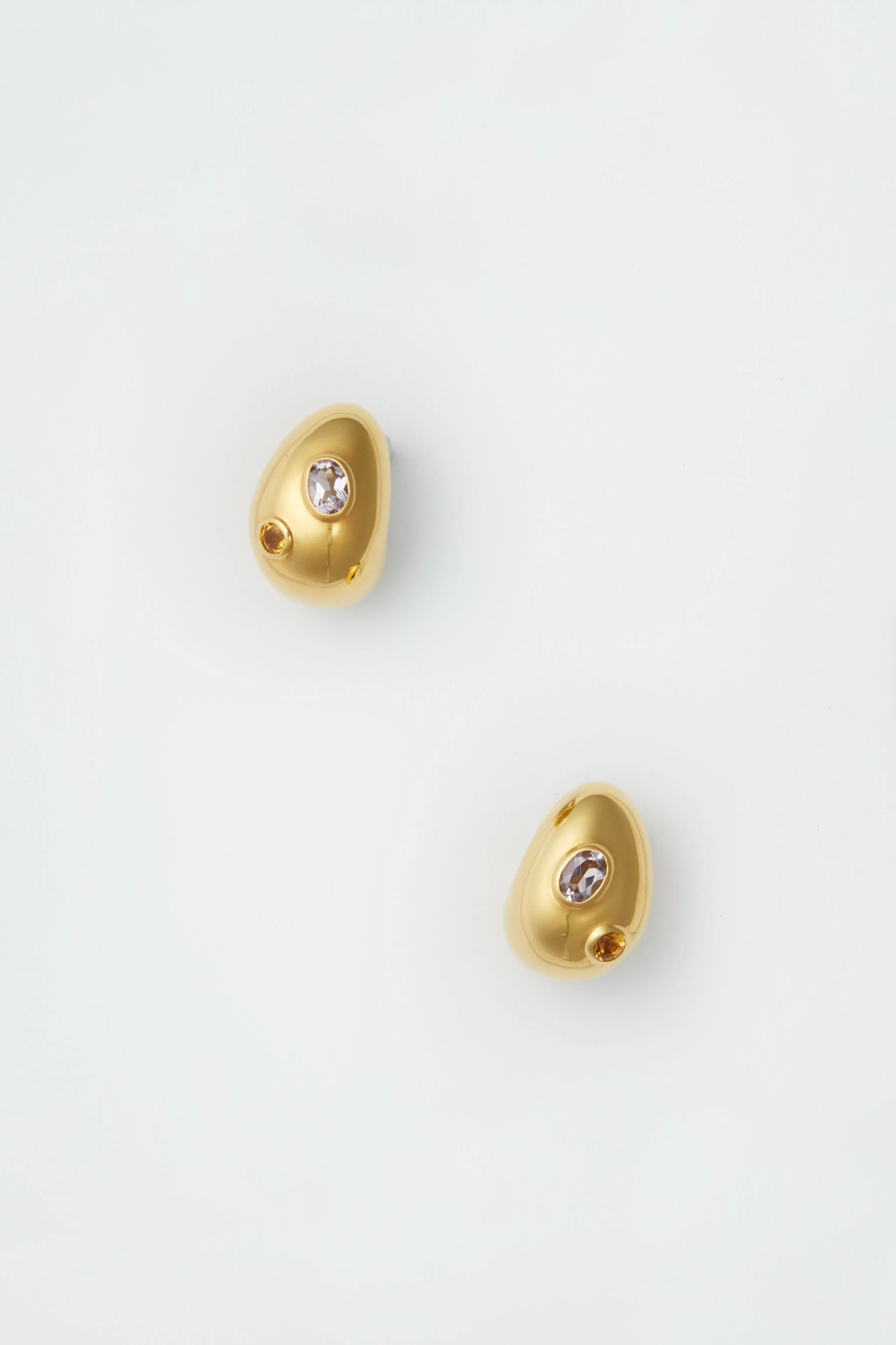 Studded Gold Mini Arp Earrings sold by Tuckernuck