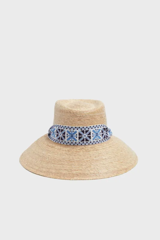 Exclusive Woodstock Blue Wildflower Hat sold by Tuckernuck