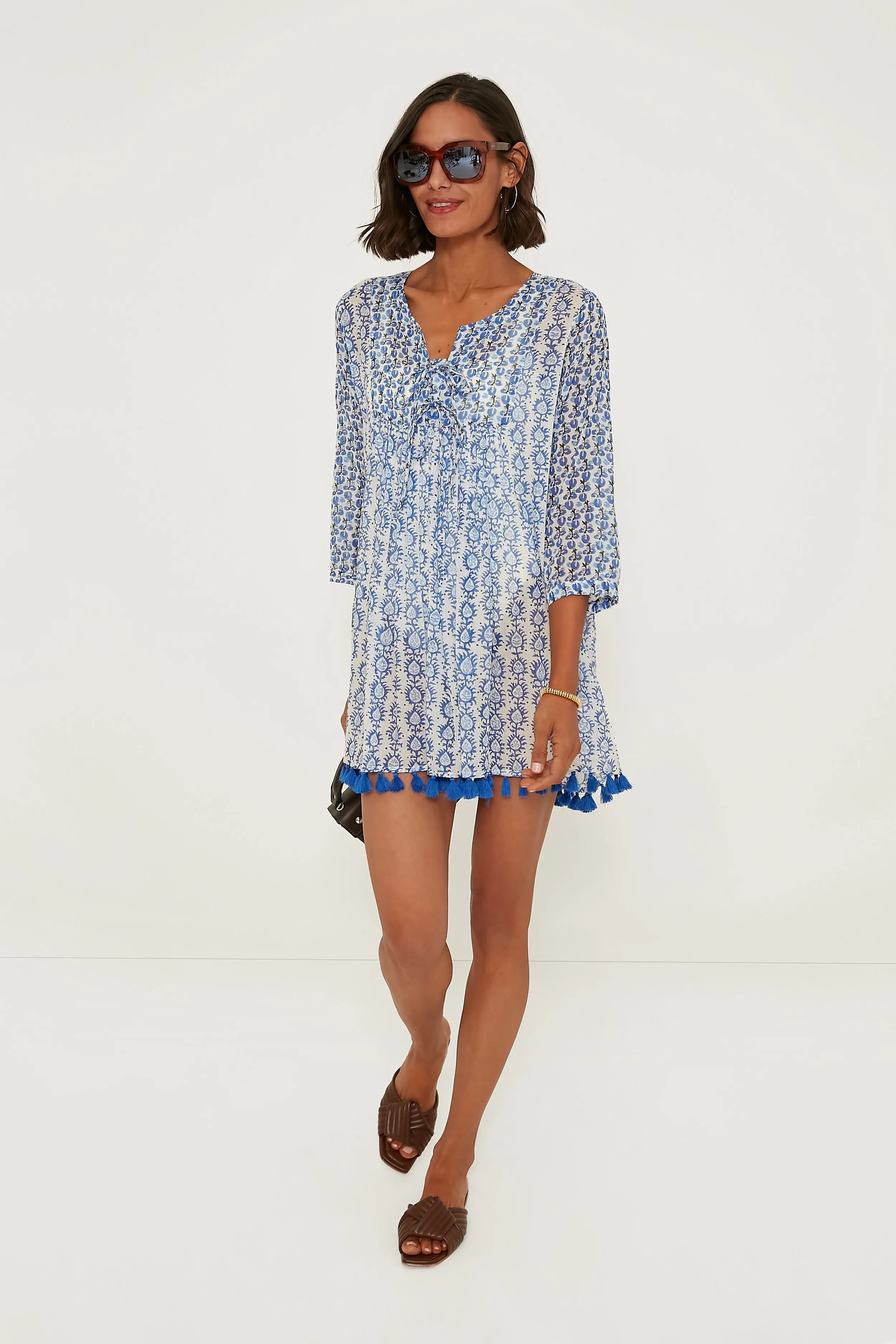Blue Lavinia Seychelles Tunic sold by Tuckernuck