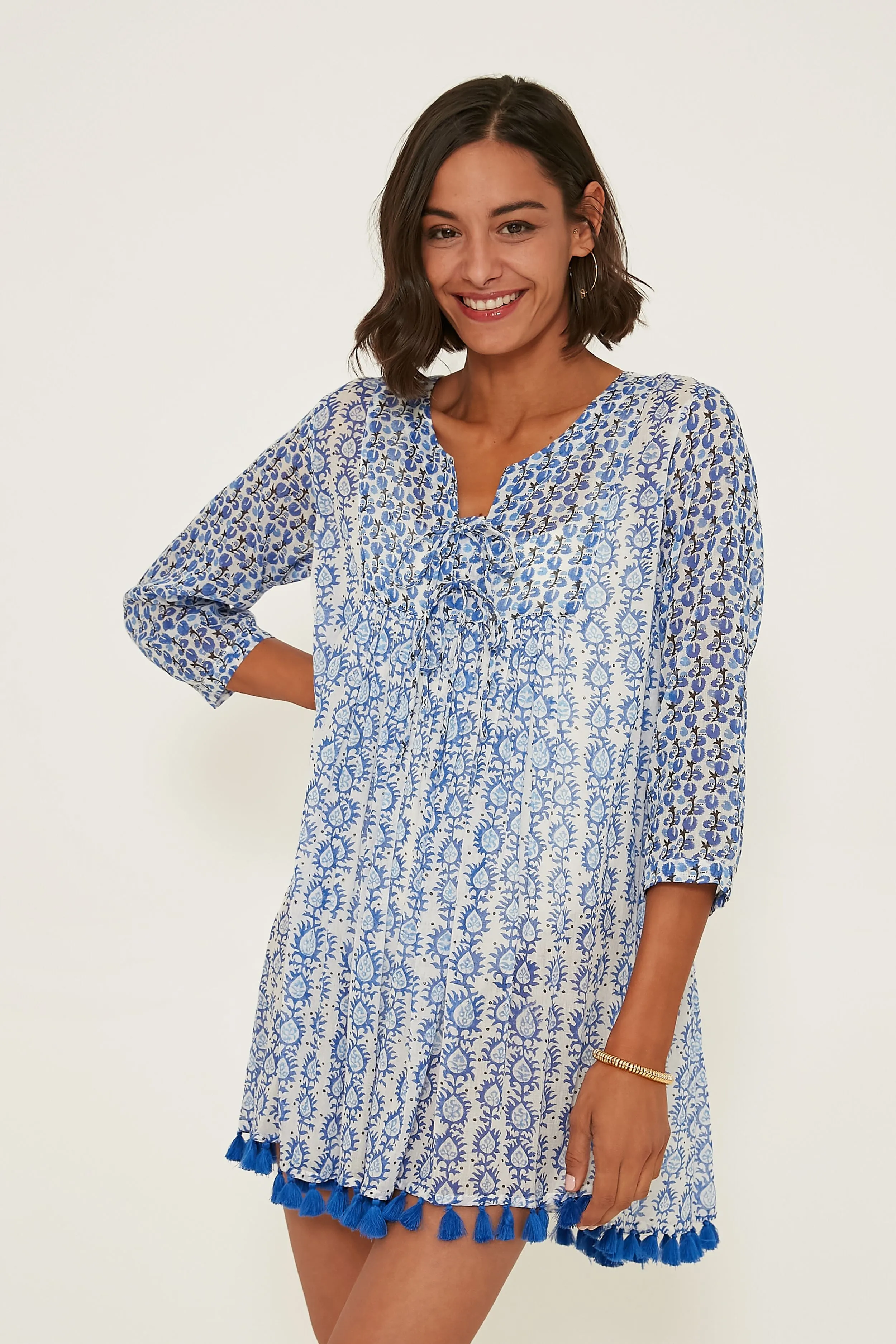 Blue Lavinia Seychelles Tunic sold by Tuckernuck product image thumbnail 2