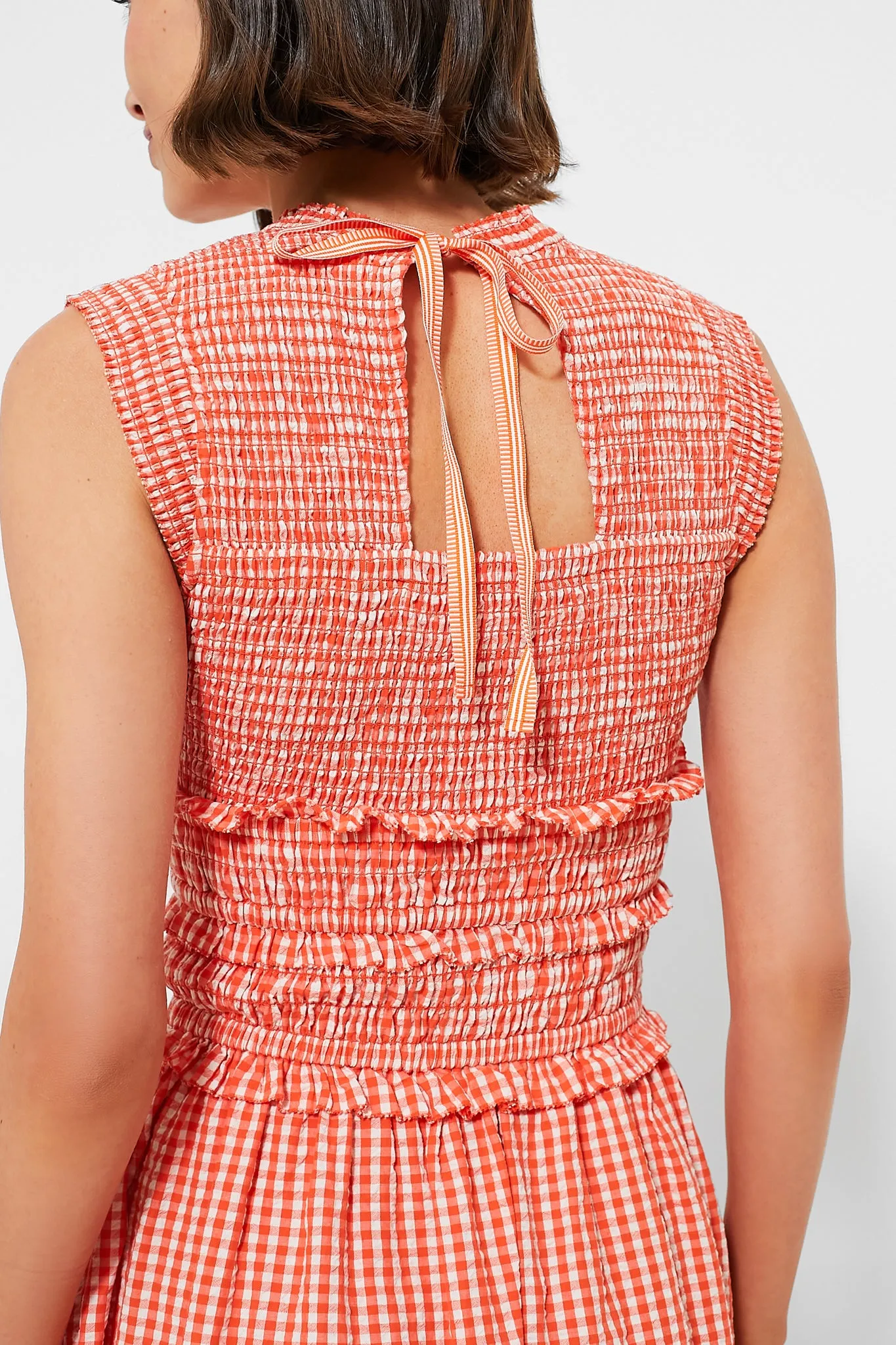 Poppy Gingham Louise Dress sold by Tuckernuck product image thumbnail 5