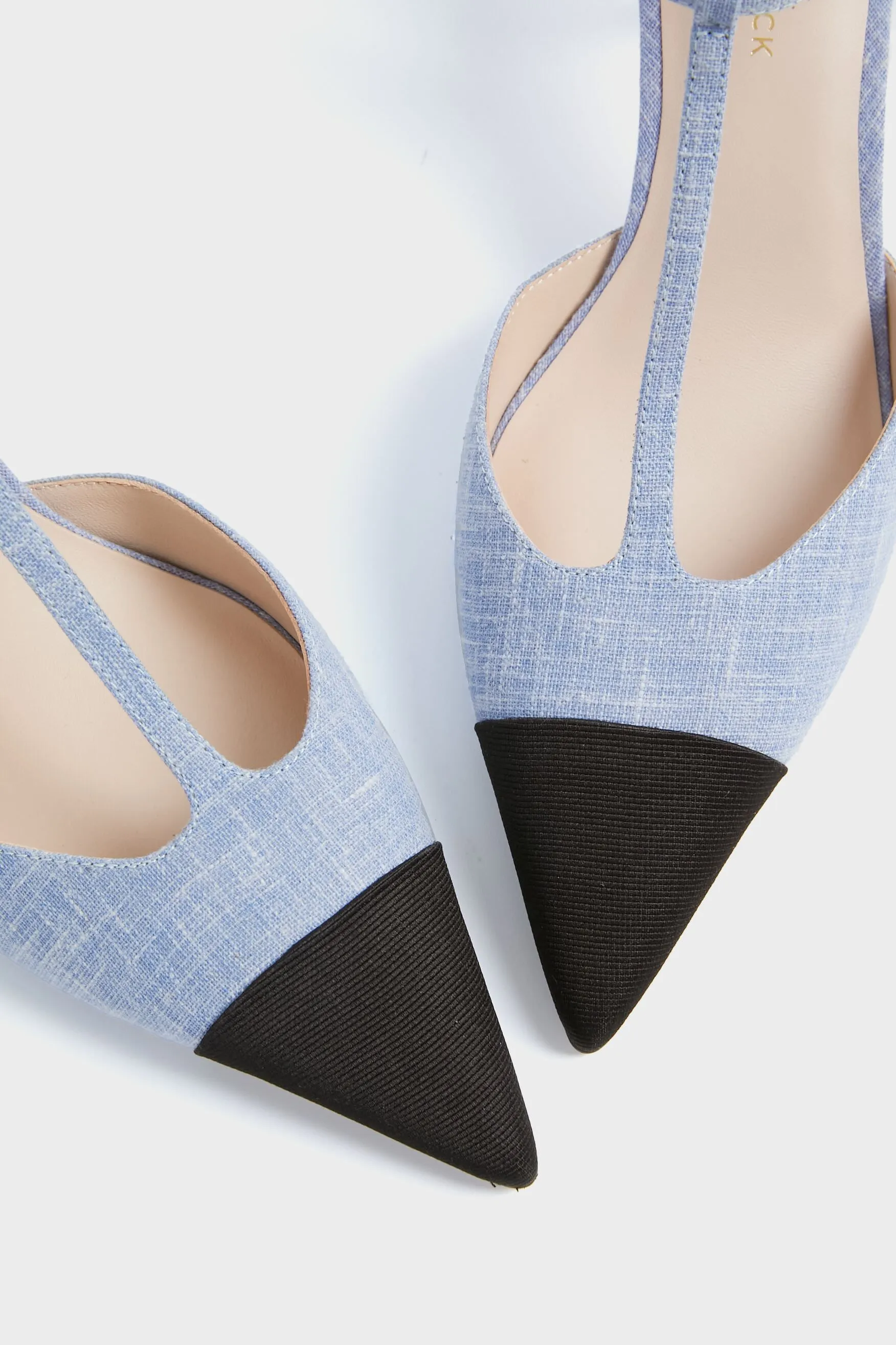 Chambray Margot Heels sold by Tuckernuck product image thumbnail 5