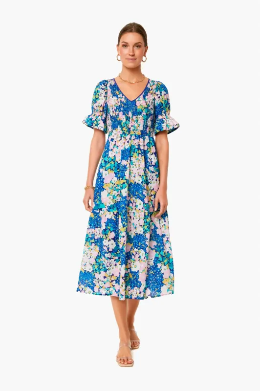 Floral V Neck Sussex Dress made by Tuckernuck