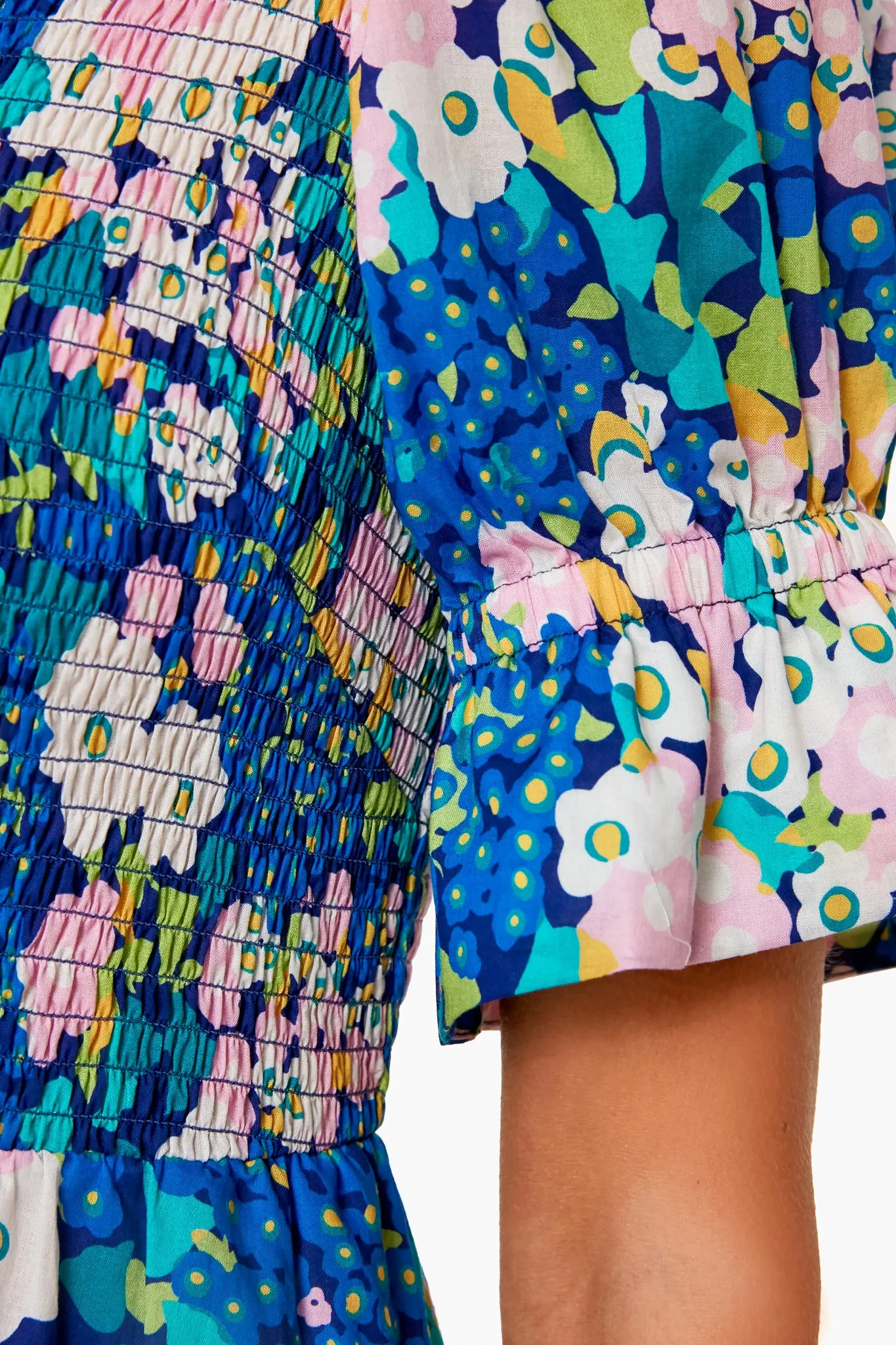 Floral V Neck Sussex Dress sold by Tuckernuck product image thumbnail 5