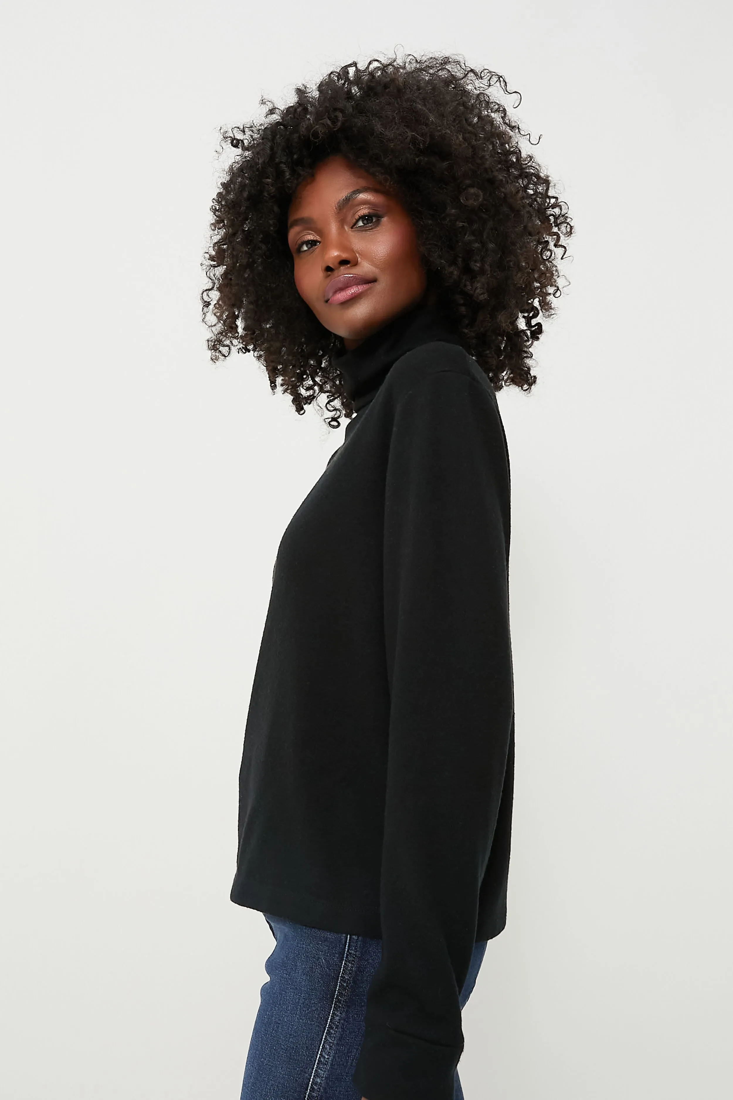 Black Sweater Turtleneck sold by Tuckernuck product image thumbnail 3