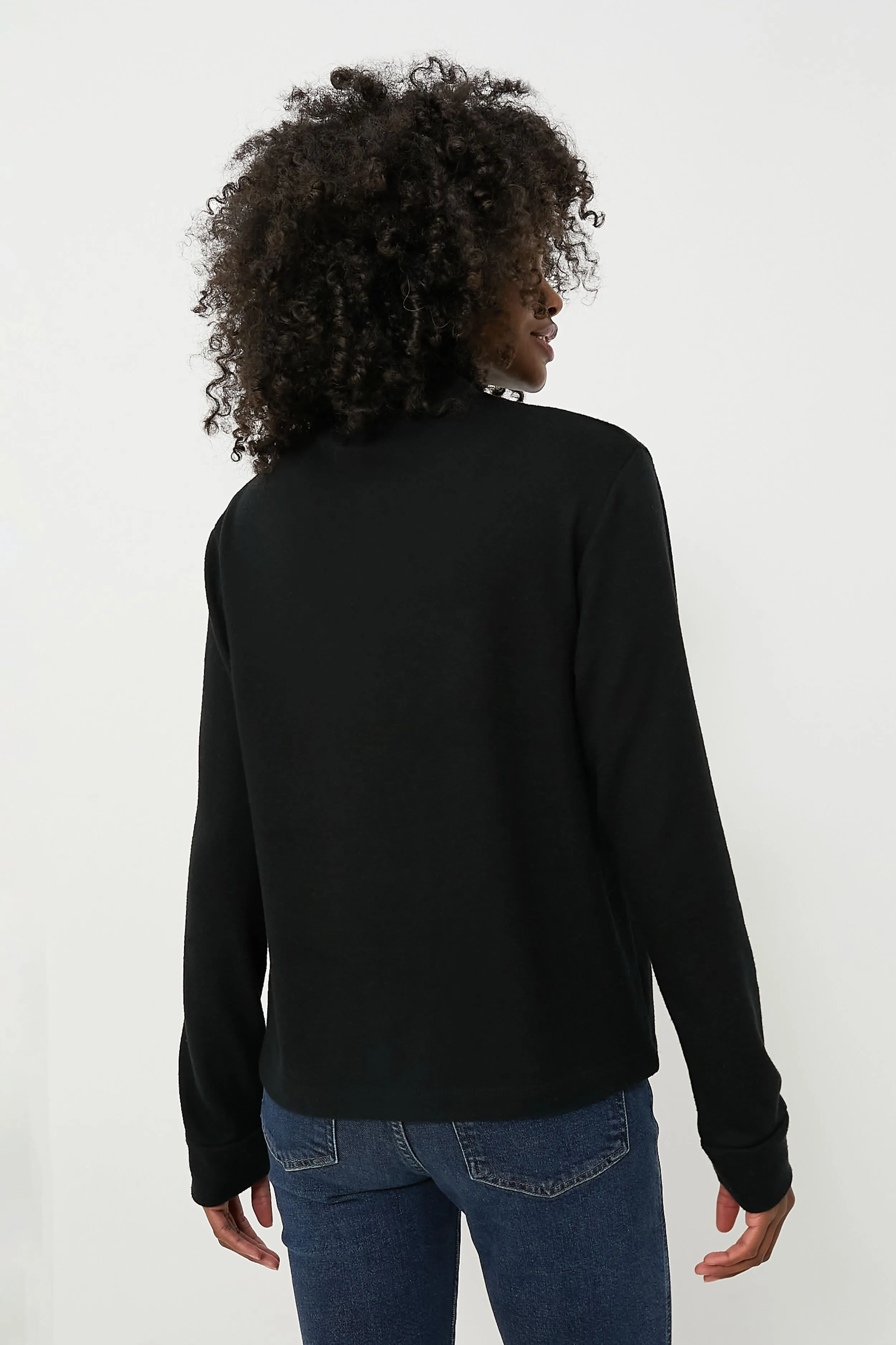 Black Sweater Turtleneck sold by Tuckernuck product image thumbnail 4