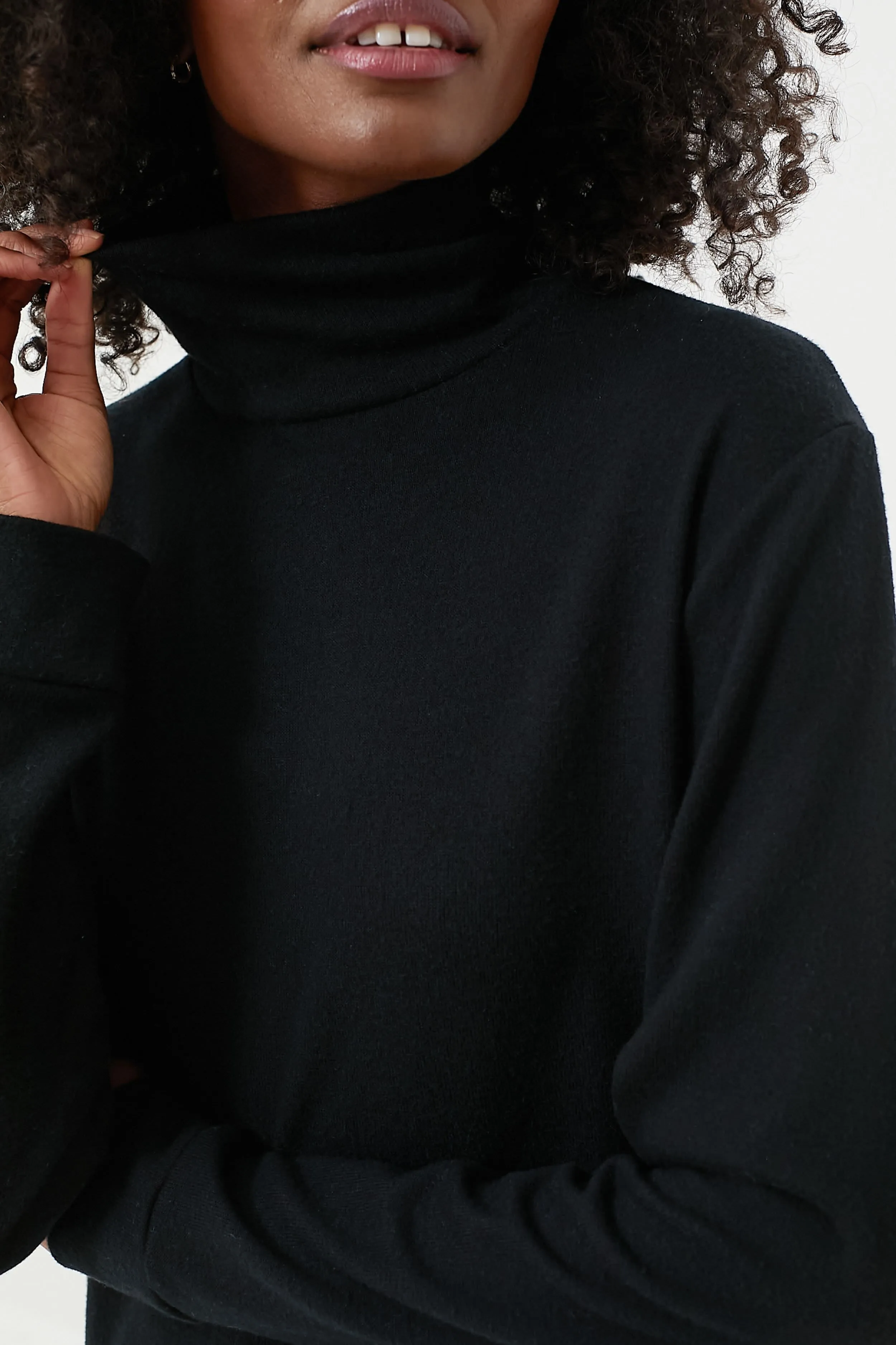 Black Sweater Turtleneck sold by Tuckernuck product image thumbnail 5