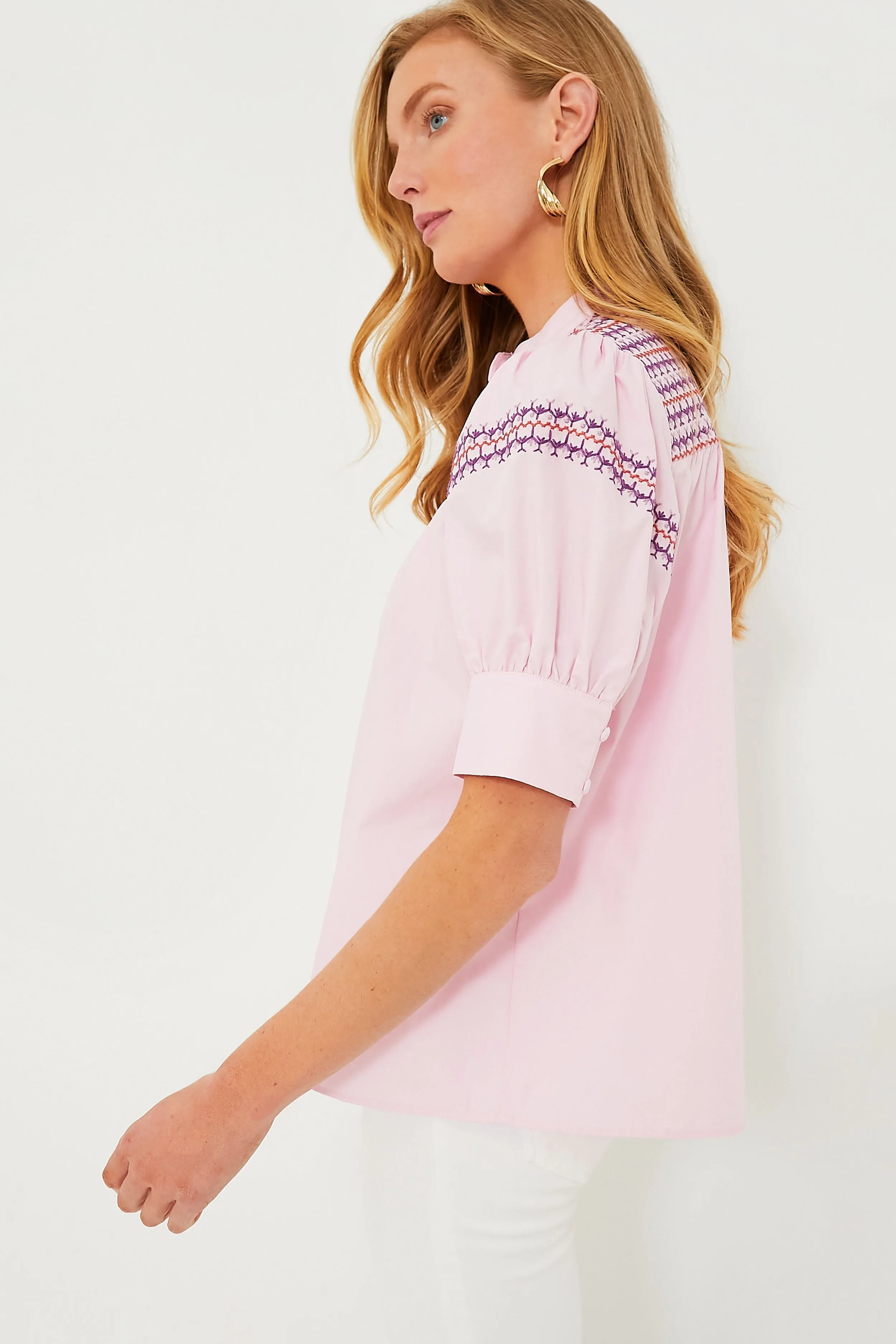 Fondant Pink Saylor Shirt sold by Tuckernuck product image thumbnail 3