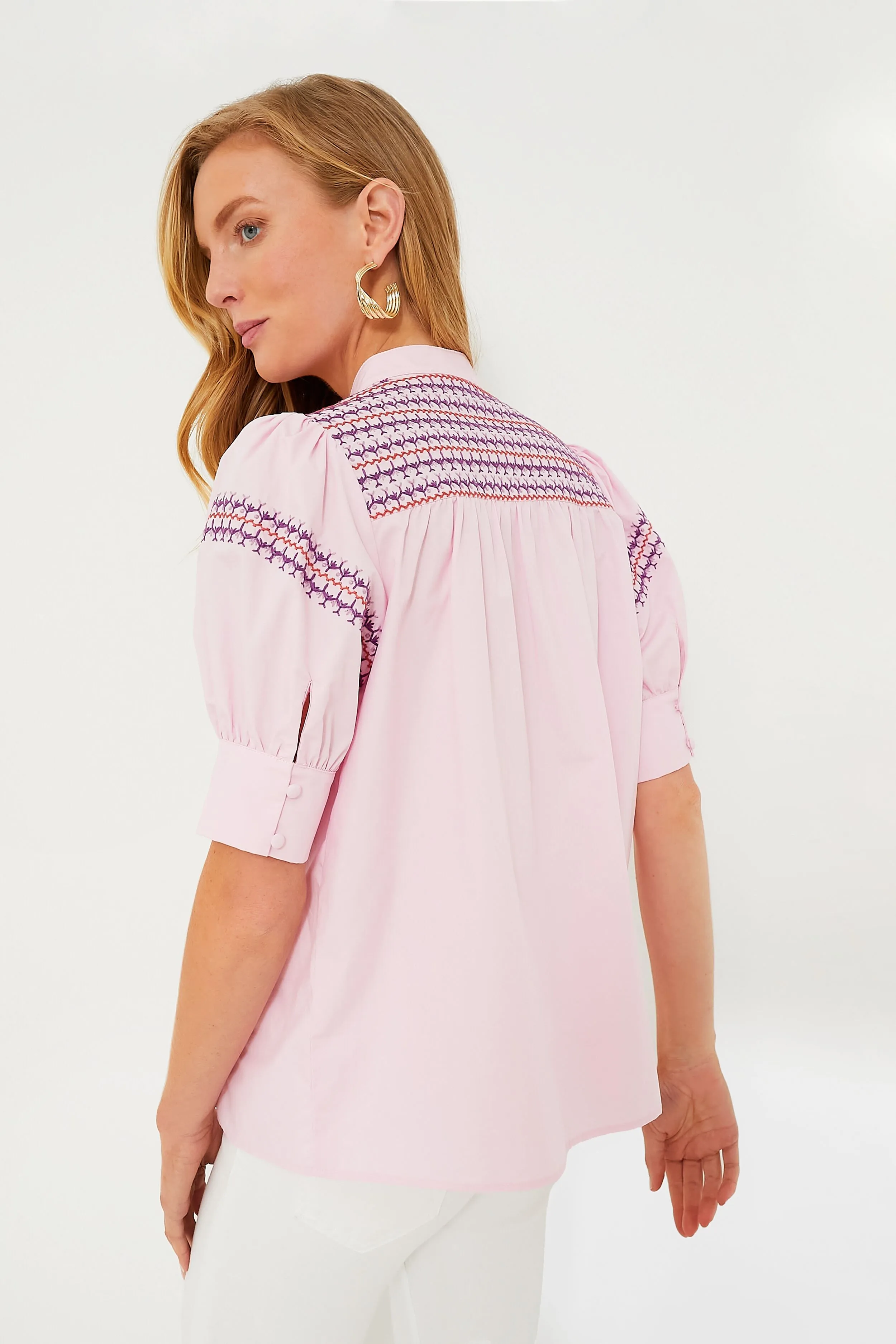 Fondant Pink Saylor Shirt sold by Tuckernuck product image thumbnail 4