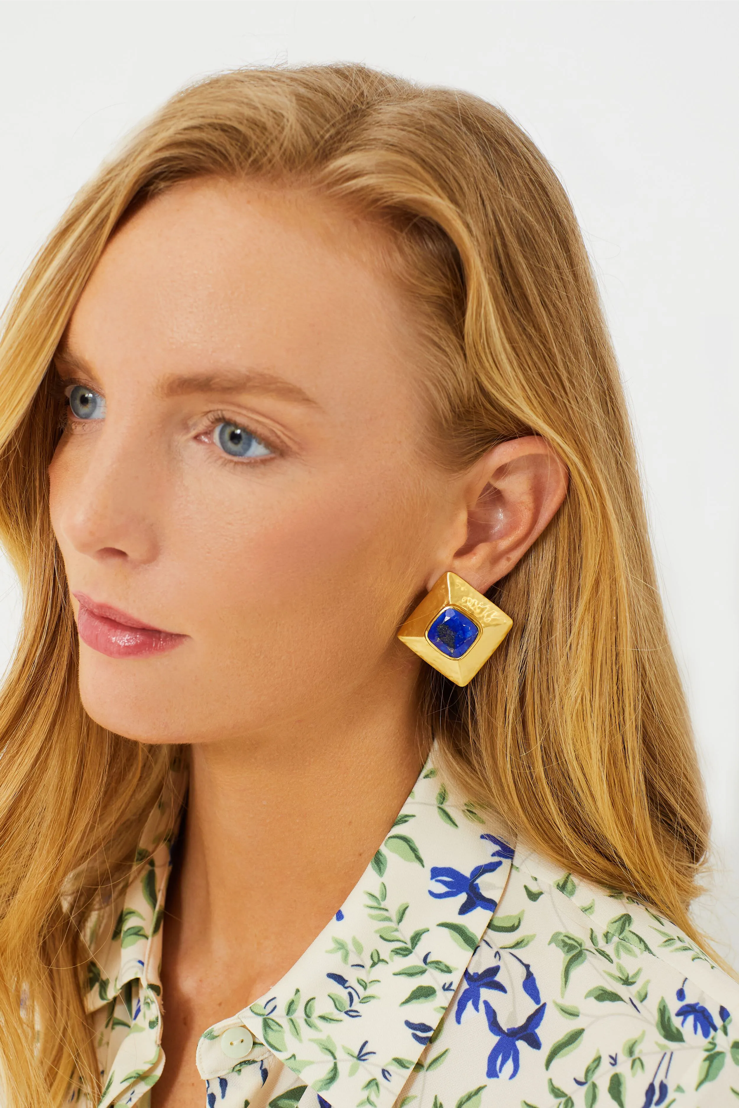 Lapis Jas Earrings sold by Tuckernuck product image thumbnail 2
