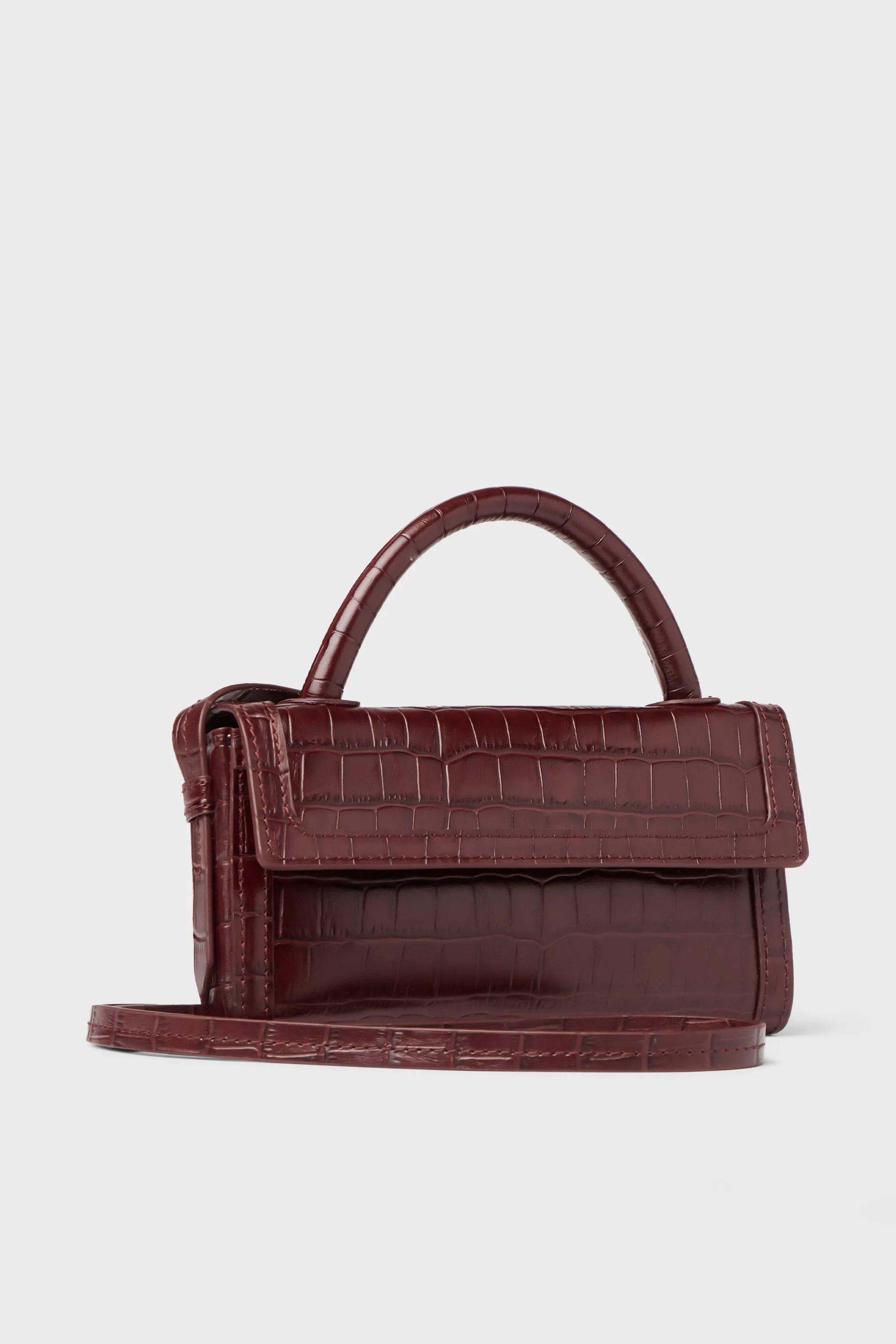 Exclusive Chocolate Croc Phone Crossbody sold by Tuckernuck product image thumbnail 2