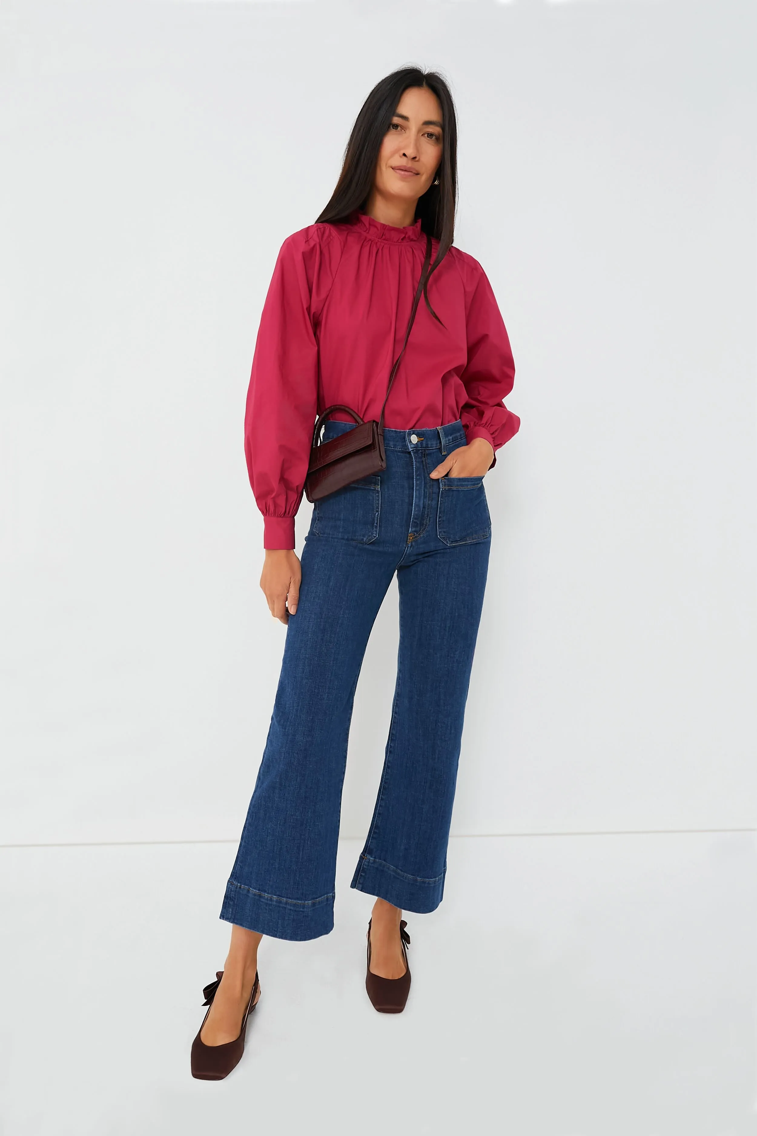 Exclusive Chocolate Croc Phone Crossbody sold by Tuckernuck product image thumbnail 5