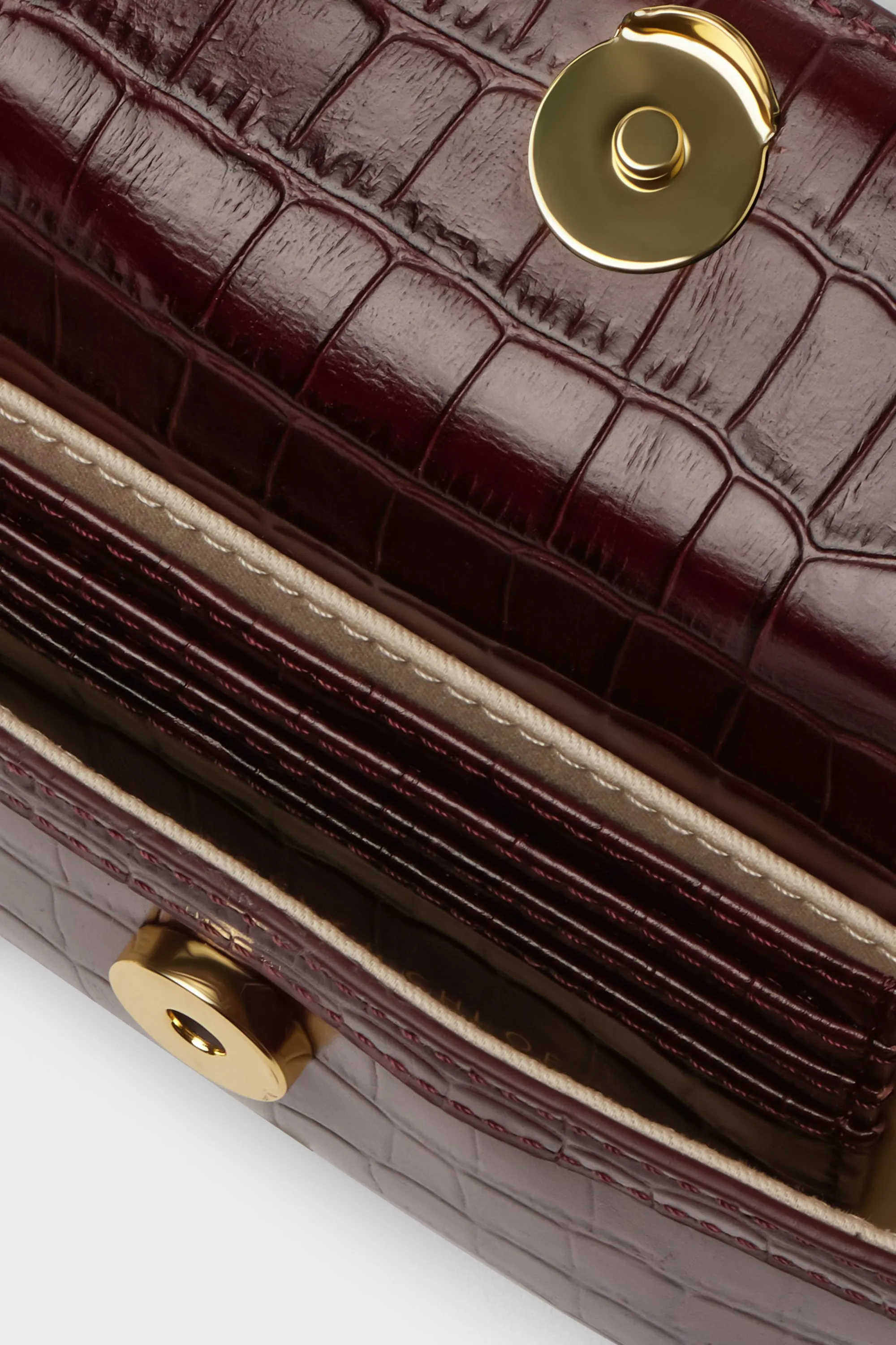 Exclusive Chocolate Croc Phone Crossbody sold by Tuckernuck product image thumbnail 3