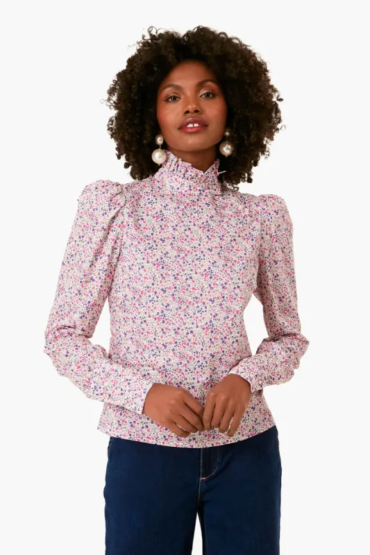 Floral Nicoletta Top sold by Tuckernuck