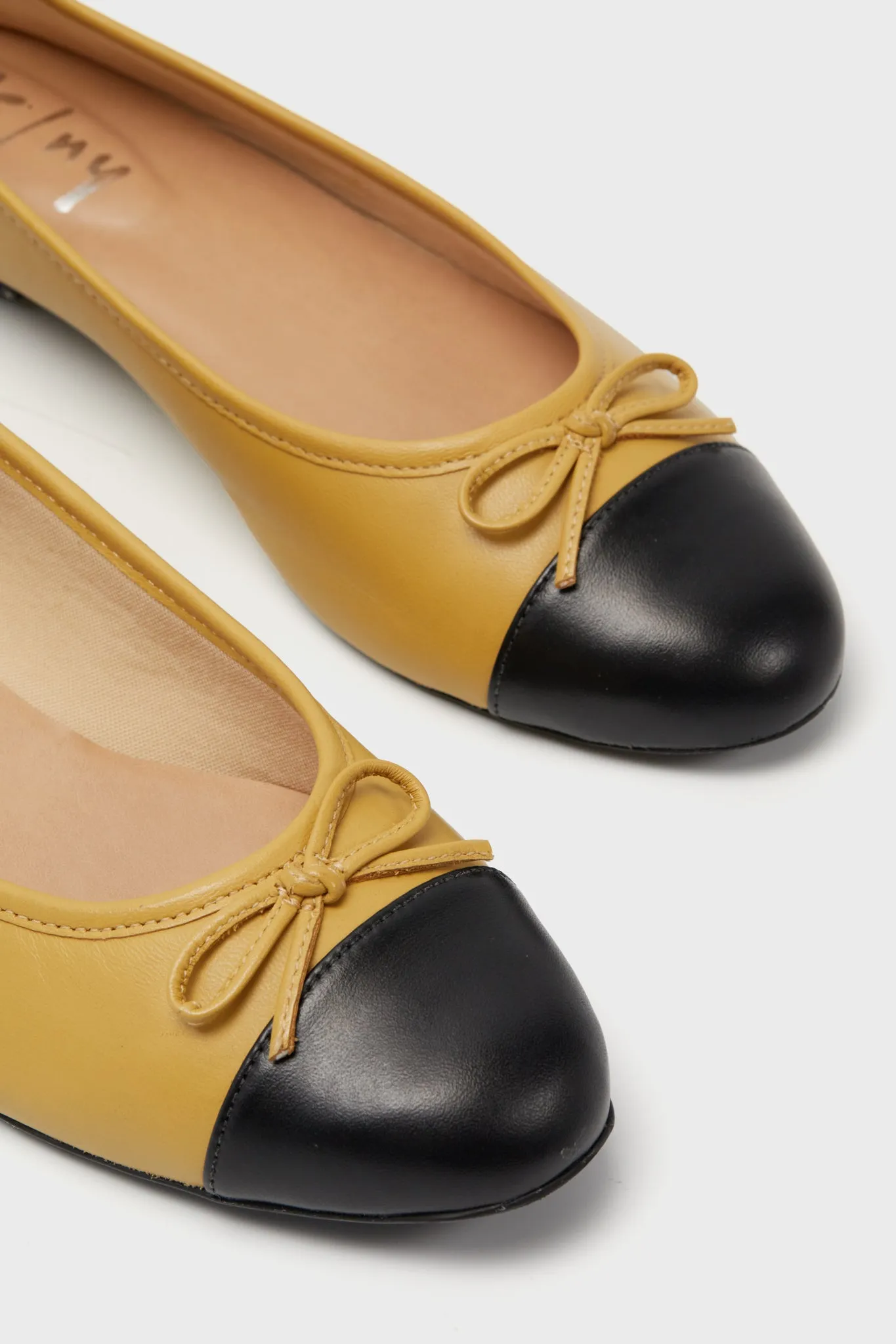 Camille Cap Toe Leather Flats sold by Tuckernuck product image thumbnail 4