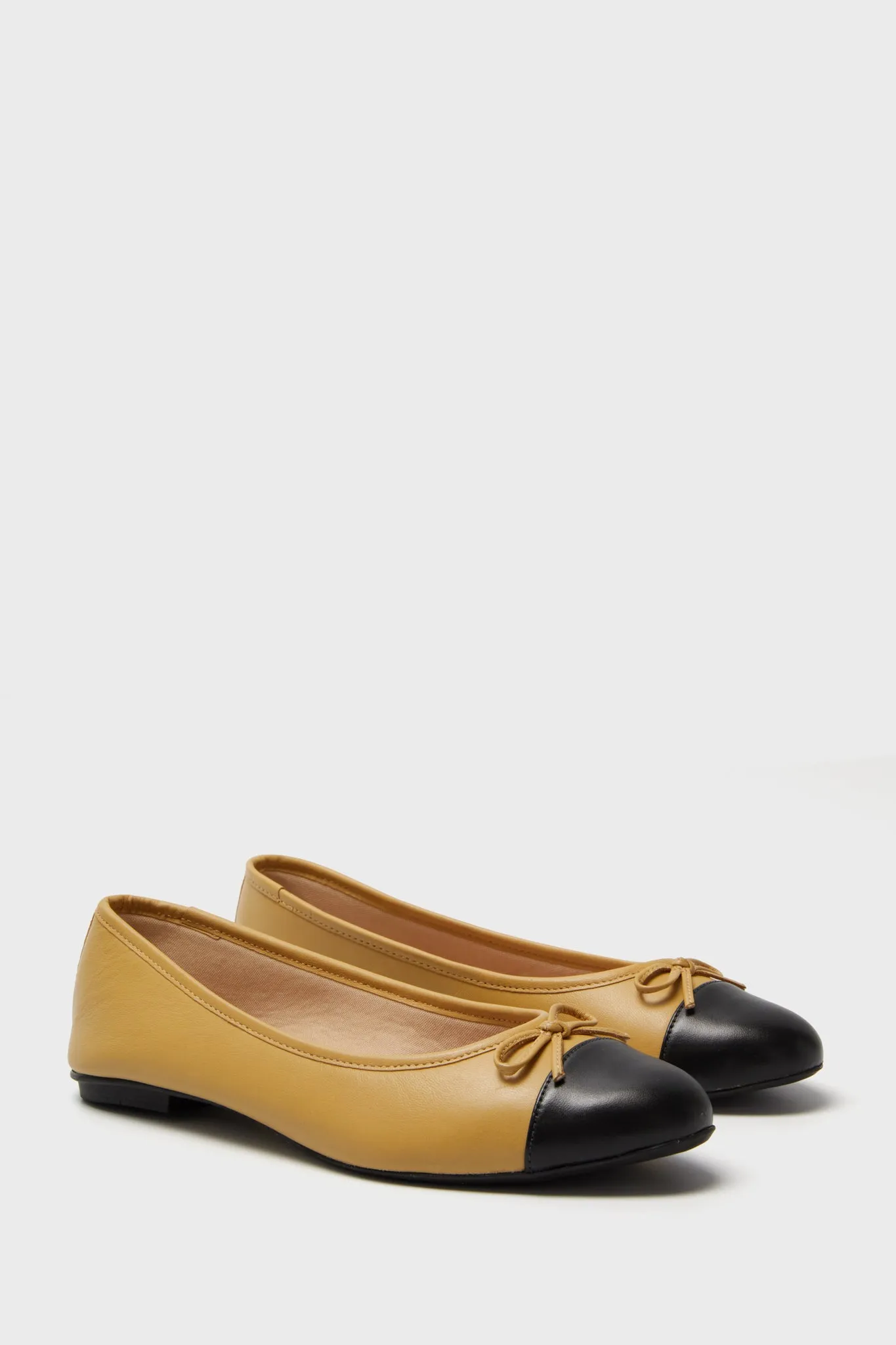Camille Cap Toe Leather Flats sold by Tuckernuck product image thumbnail 3