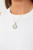 Petite Embellished Forever Pendant Coin sold by Tuckernuck