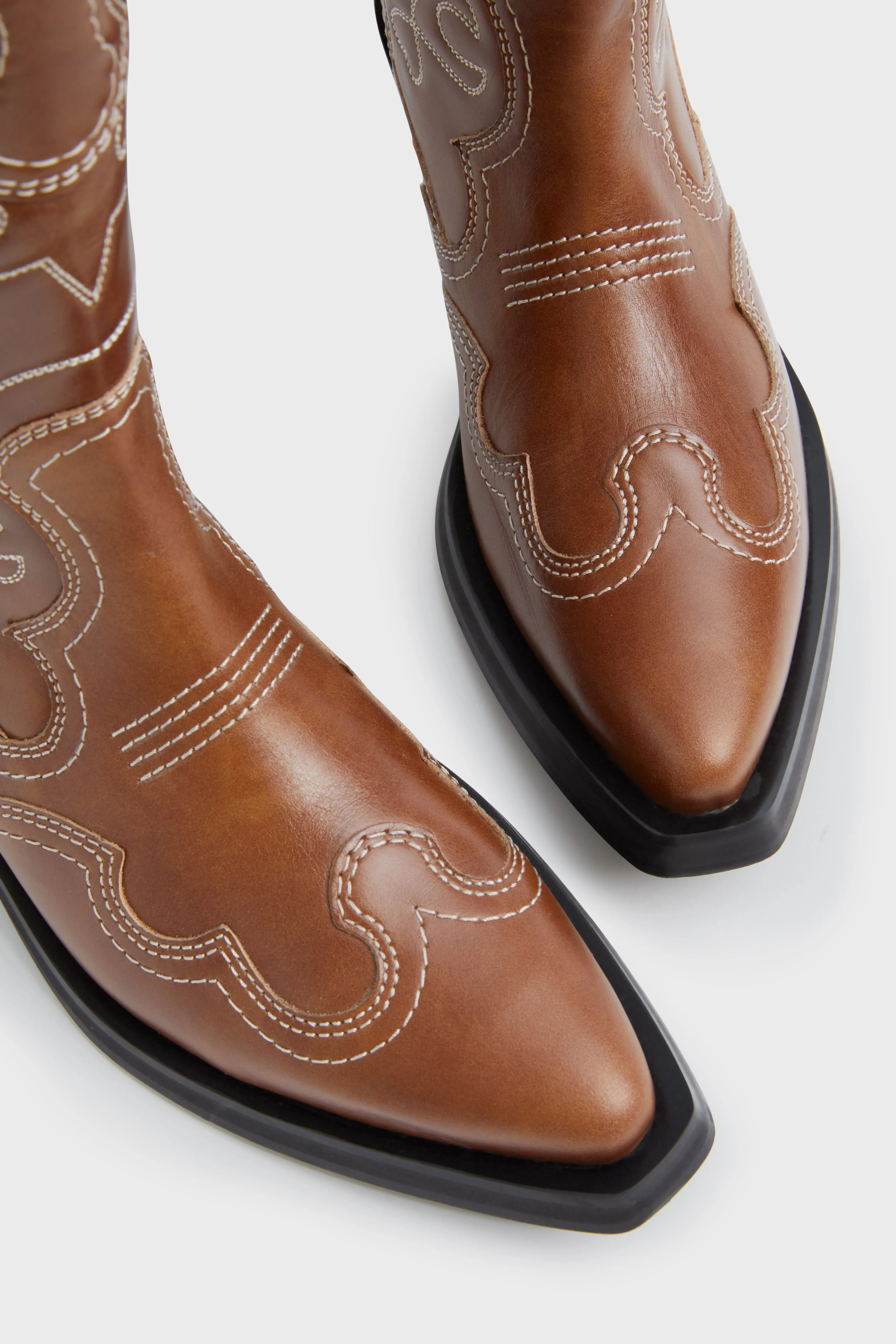 Tiger's Eye Mid Shaft Embroidered Western Boot sold by Tuckernuck product image thumbnail 5
