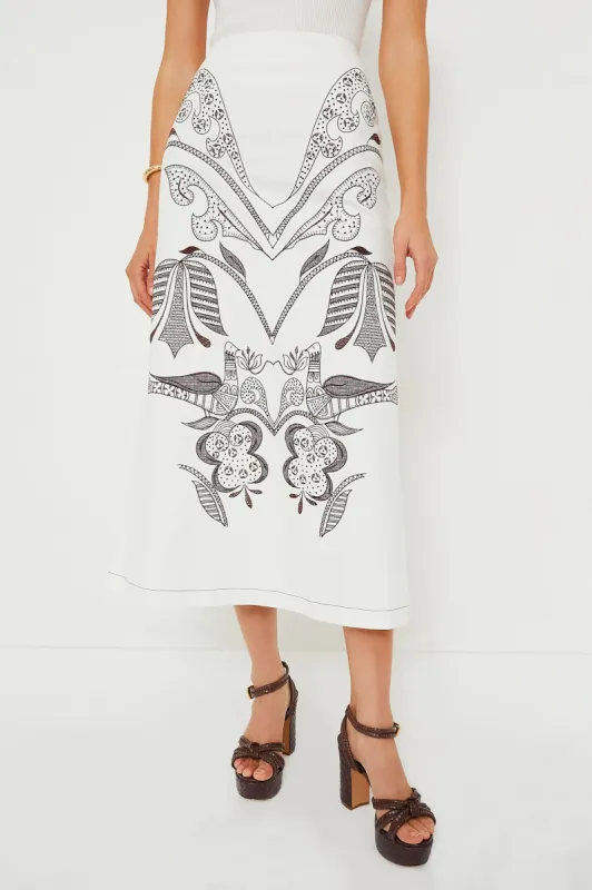 Off White Brown Sandy Skirt sold by Tuckernuck