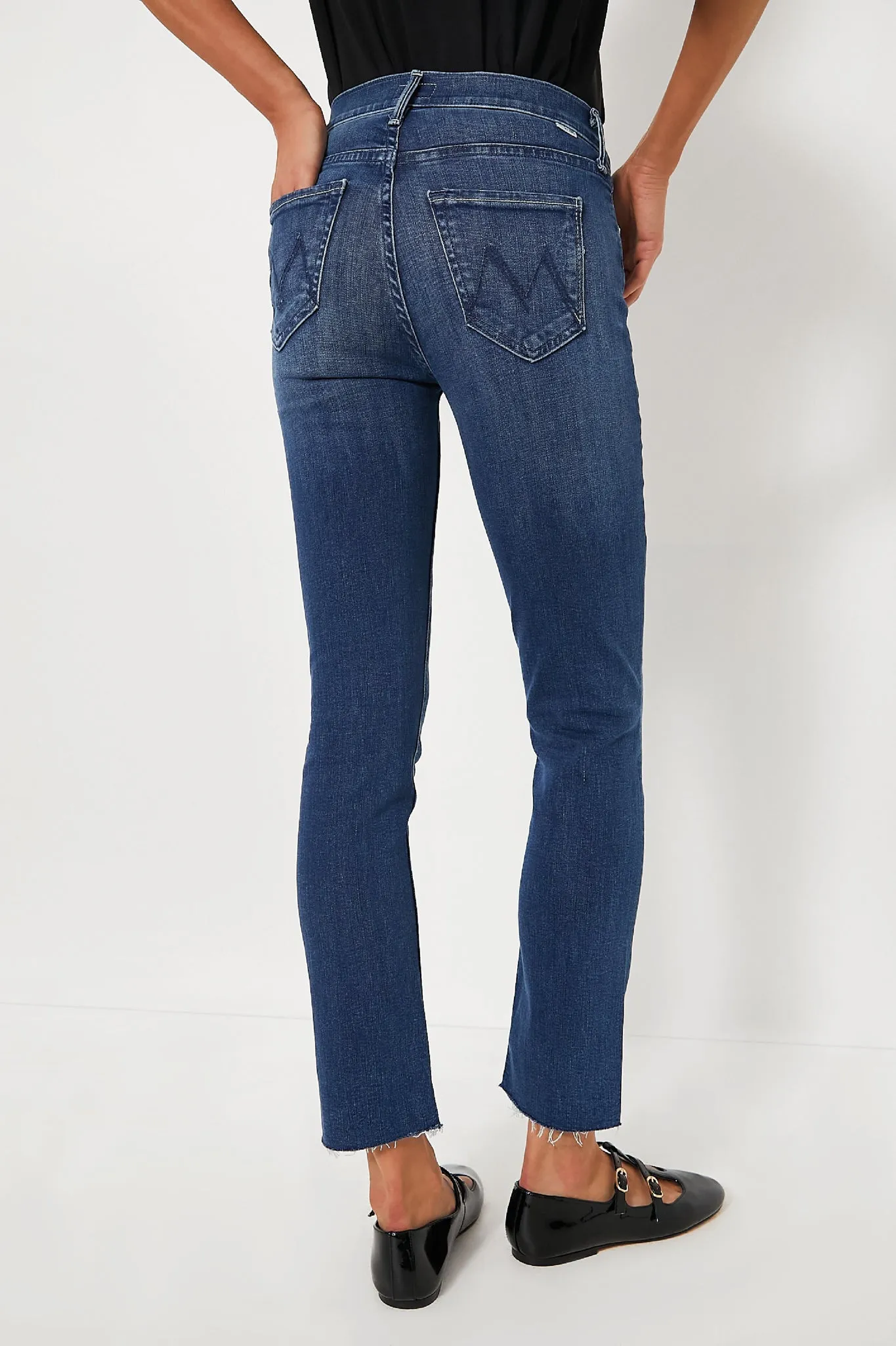 Nothing Between Us The Mid Rise Dazzler Ankle Fray sold by Tuckernuck product image thumbnail 4