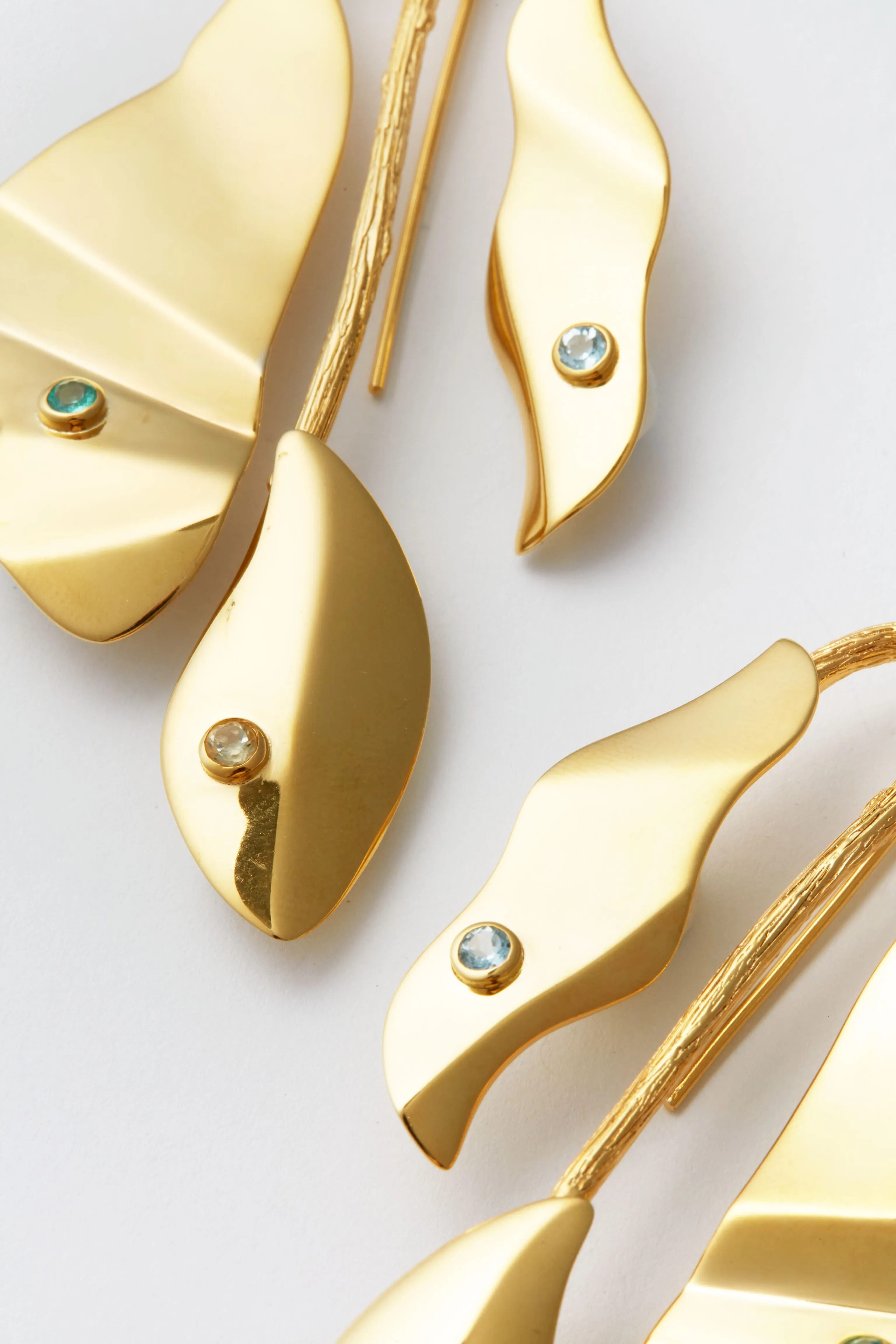 Gold Breeze Earrings sold by Tuckernuck product image thumbnail 4