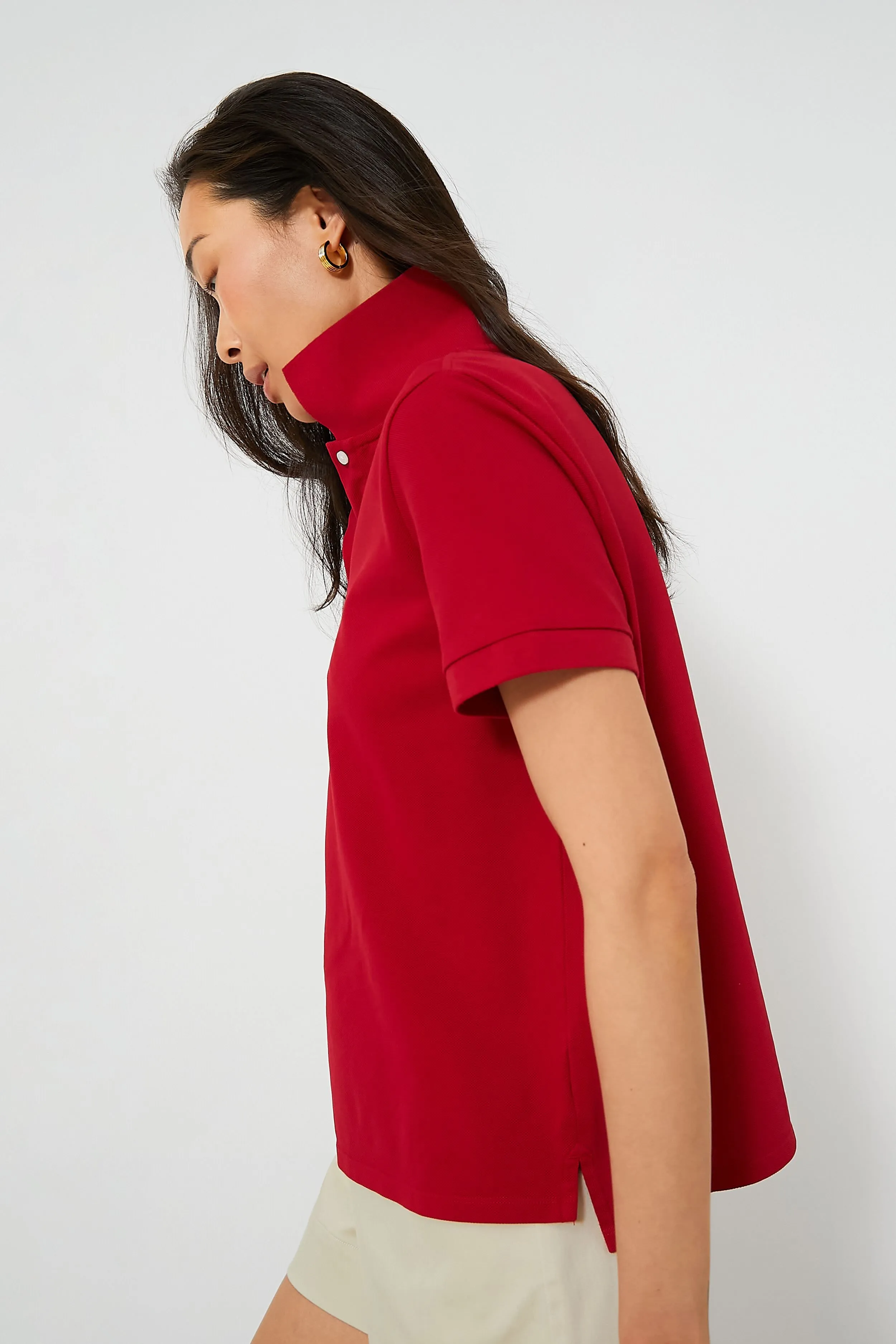 Red Pique Murray Classic Polo sold by Tuckernuck product image thumbnail 4