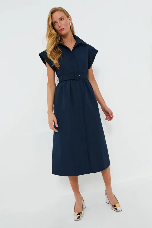 Navy Chloe Dress sold by Tuckernuck