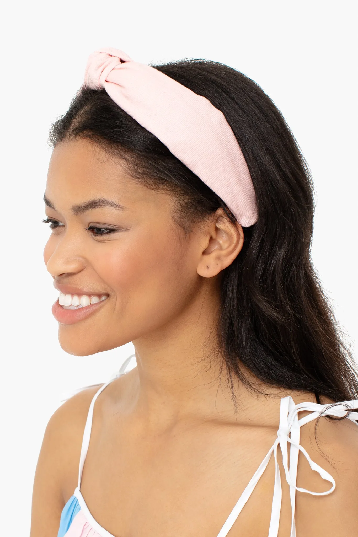 Petal Pink Woven Headband sold by Tuckernuck product image thumbnail 2