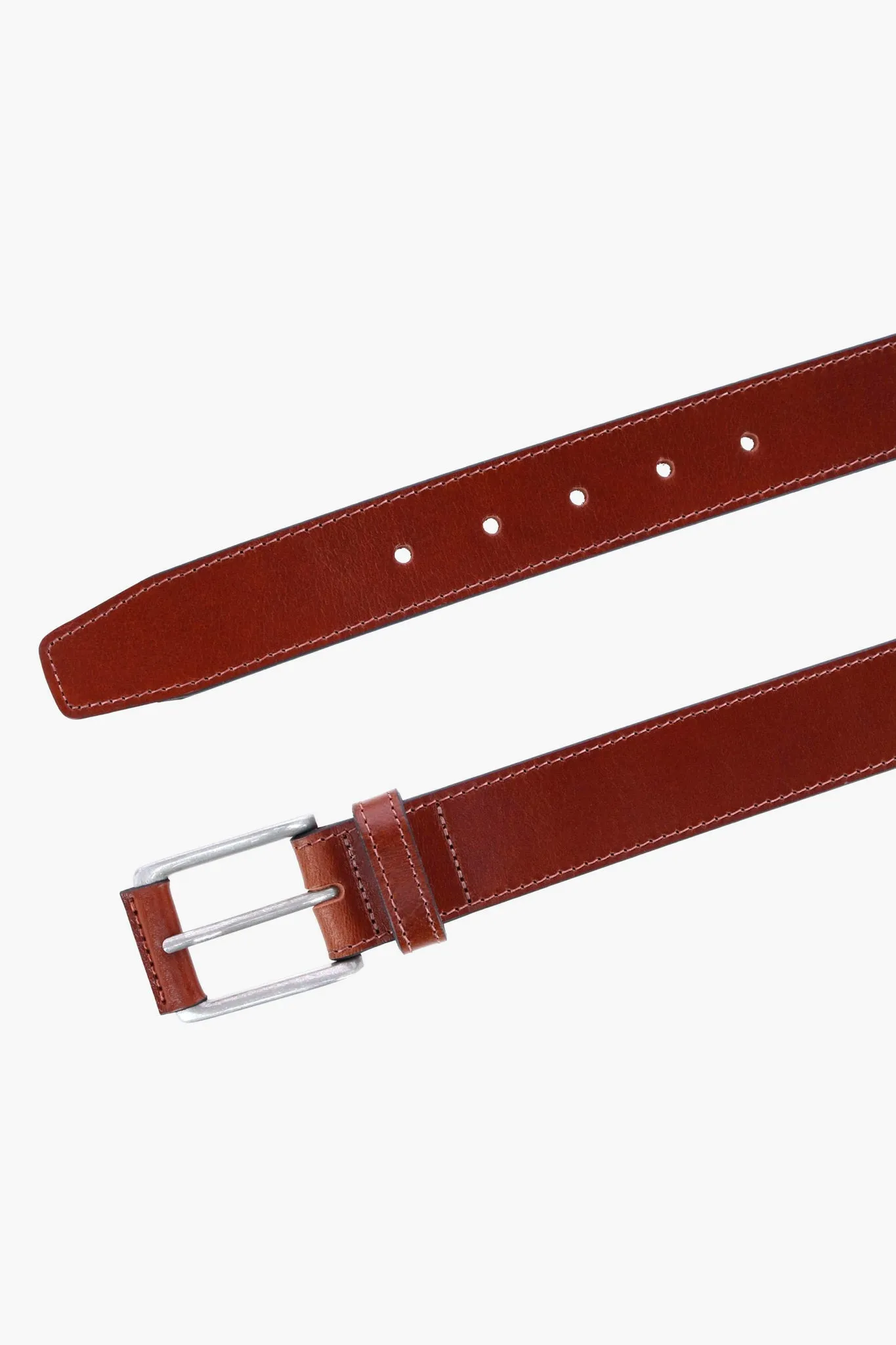 Tan Wyatt 34mm Genuine Leather Casual Jean Belt sold by Tuckernuck product image thumbnail 2
