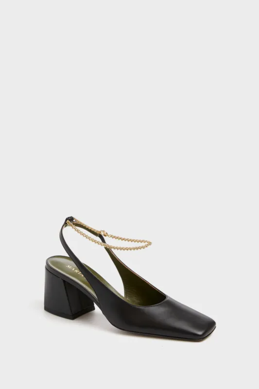 Black Ilaria Slingback Heels sold by Tuckernuck